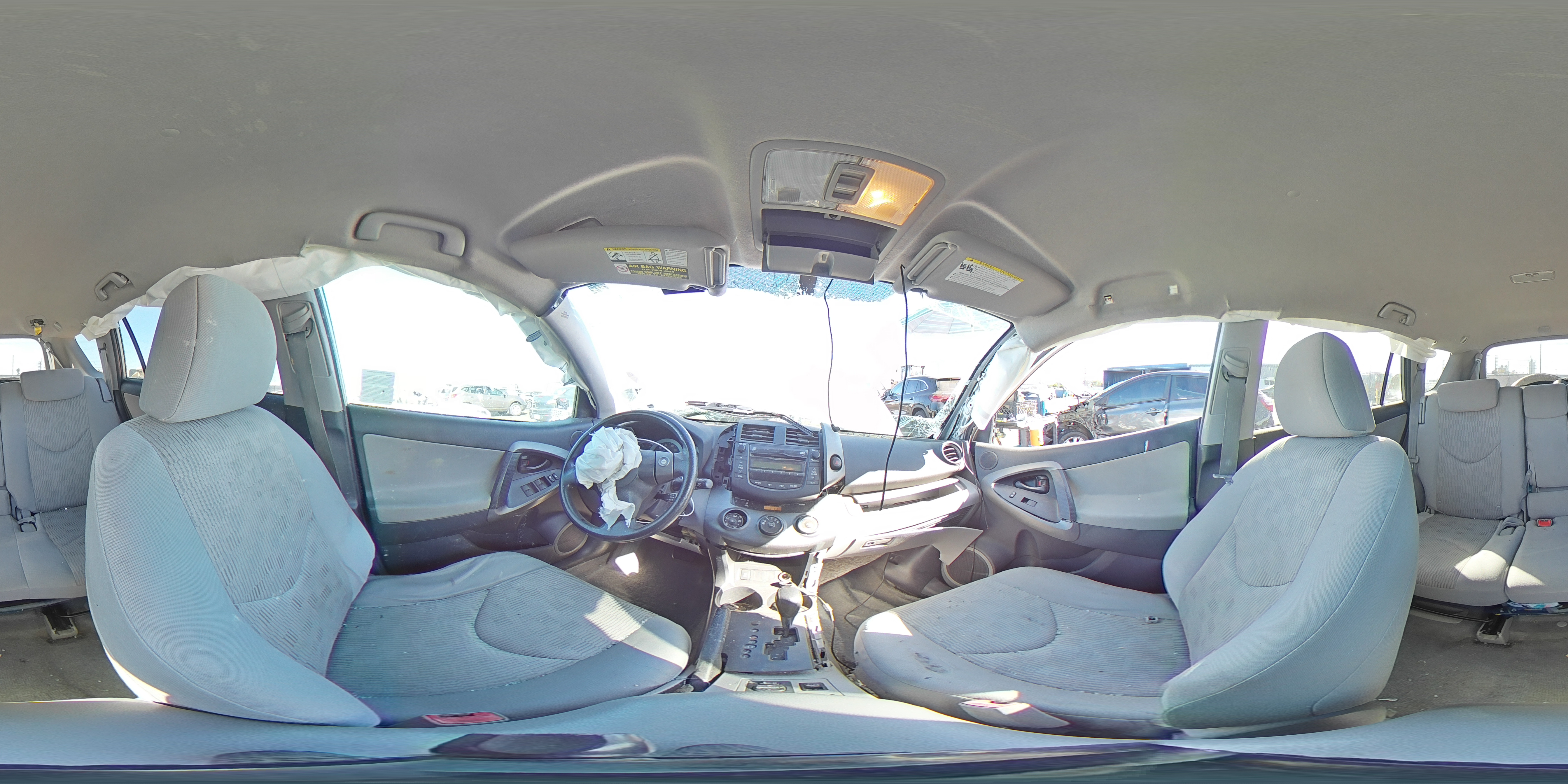 2011 Toyota Rav4 Base Silver vin: 2T3KF4DVXBW072942
