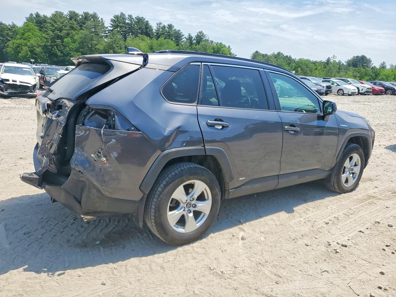 2019 Toyota Rav4 Le Gray vin: 2T3LWRFV6KW036020