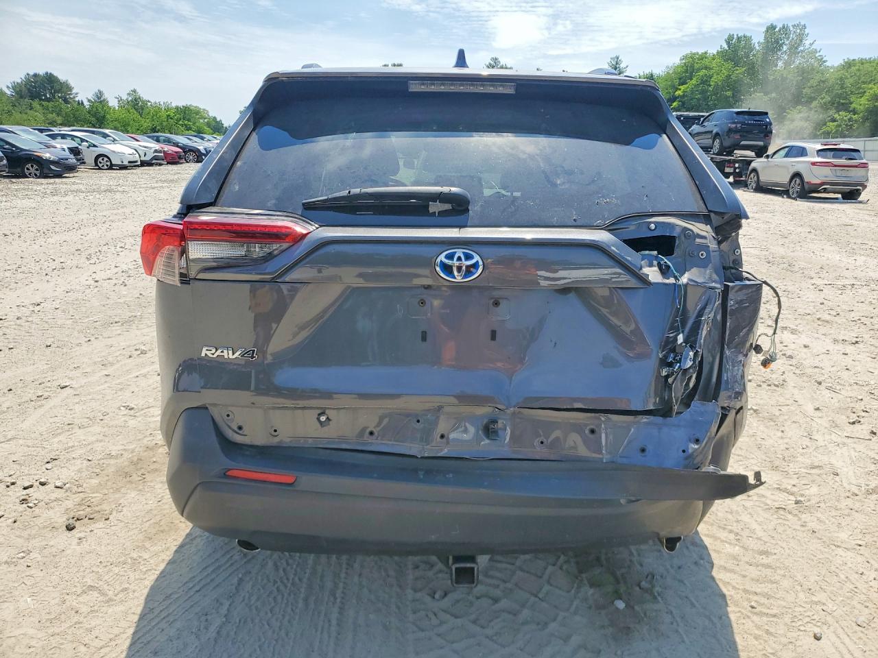 2019 Toyota Rav4 Le Gray vin: 2T3LWRFV6KW036020