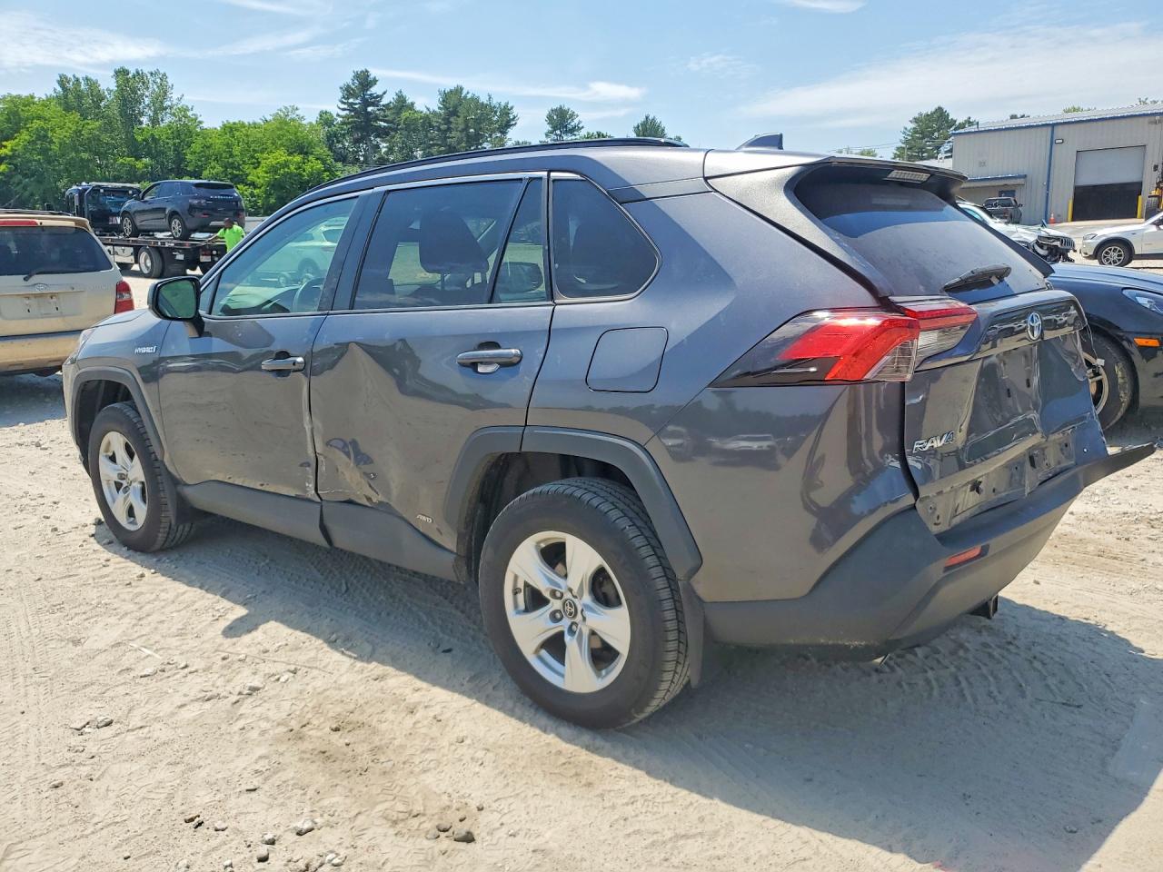 2019 Toyota Rav4 Le Gray vin: 2T3LWRFV6KW036020