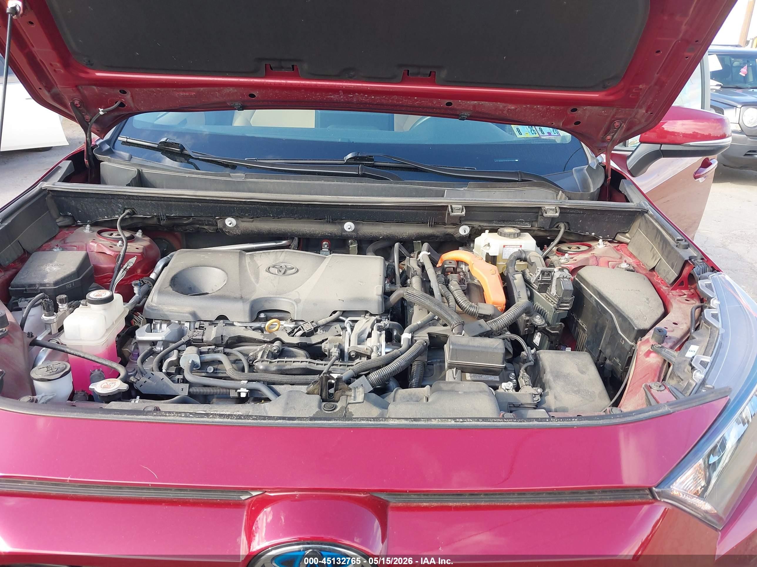 2019 Toyota Rav4 Hybrid Le Red vin: 2T3MWRFV1KW033062