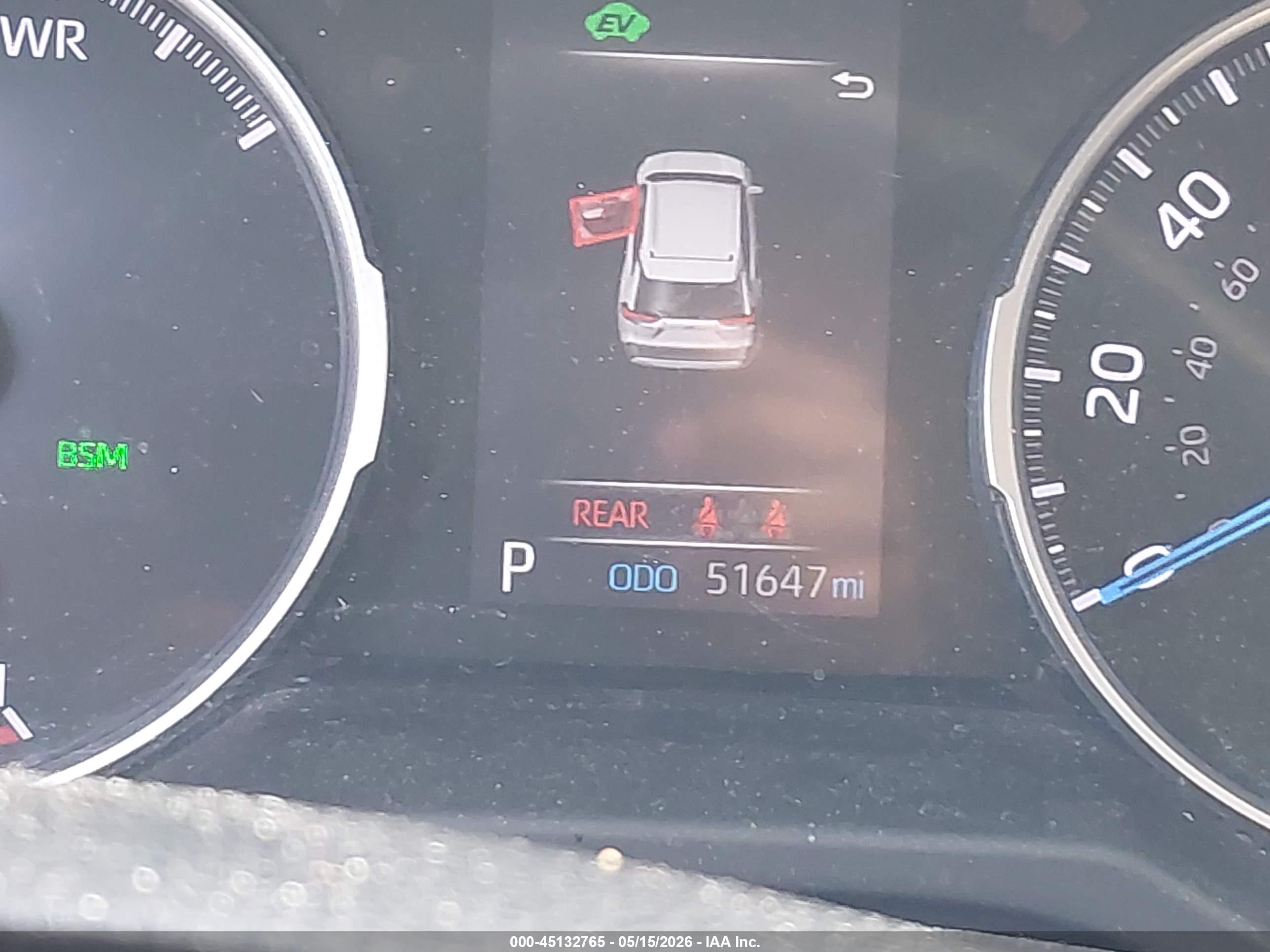 2019 Toyota Rav4 Hybrid Le Red vin: 2T3MWRFV1KW033062