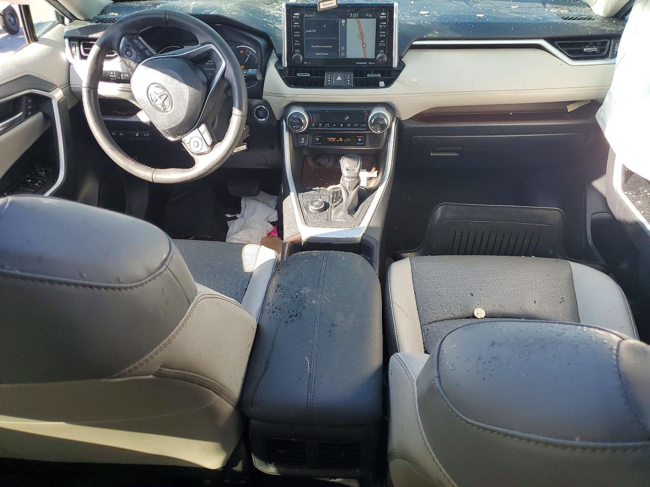 2019 Toyota Rav4 Limited Silver vin: 2T3N1RFV3KC057545