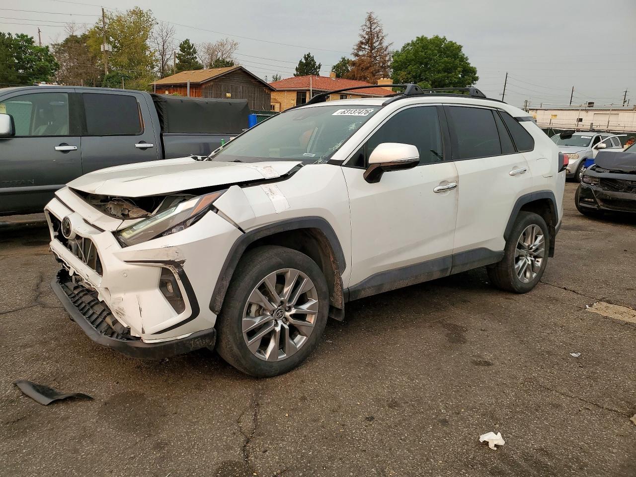 2023 Toyota Rav4 Limited Белый vin: 2T3N1RFV9PW332566