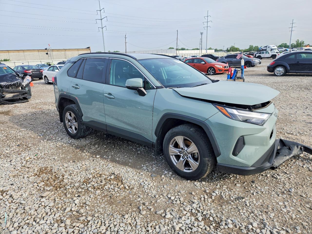 2022 Toyota Rav4 Xle Green vin: 2T3P1RFV0NW290763