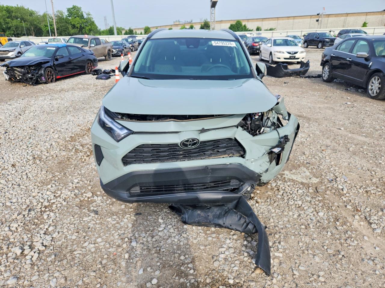 2022 Toyota Rav4 Xle Green vin: 2T3P1RFV0NW290763