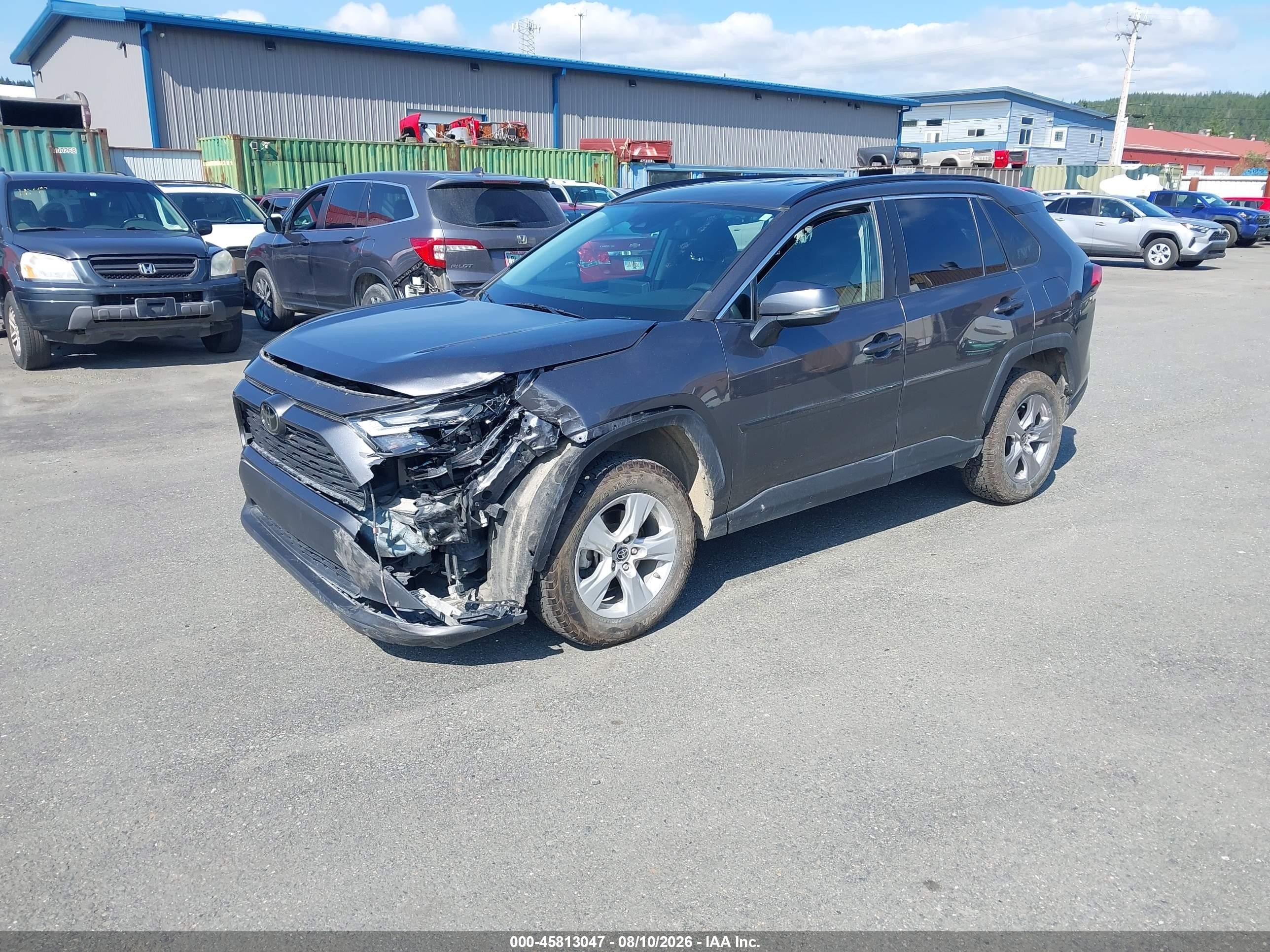 2023 Toyota Rav4 Xle Gray vin: 2T3P1RFV0PC333437