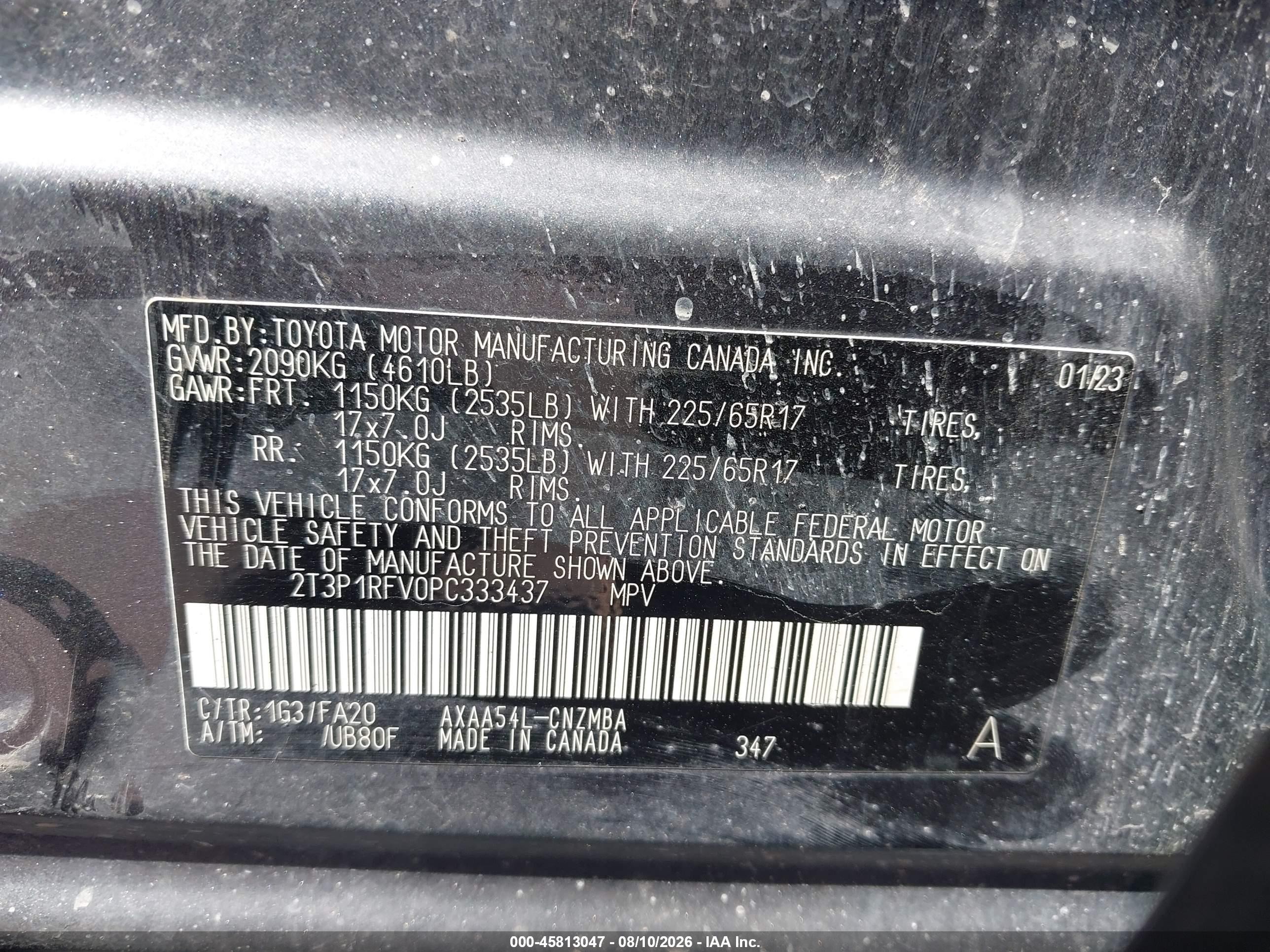 2023 Toyota Rav4 Xle Gray vin: 2T3P1RFV0PC333437
