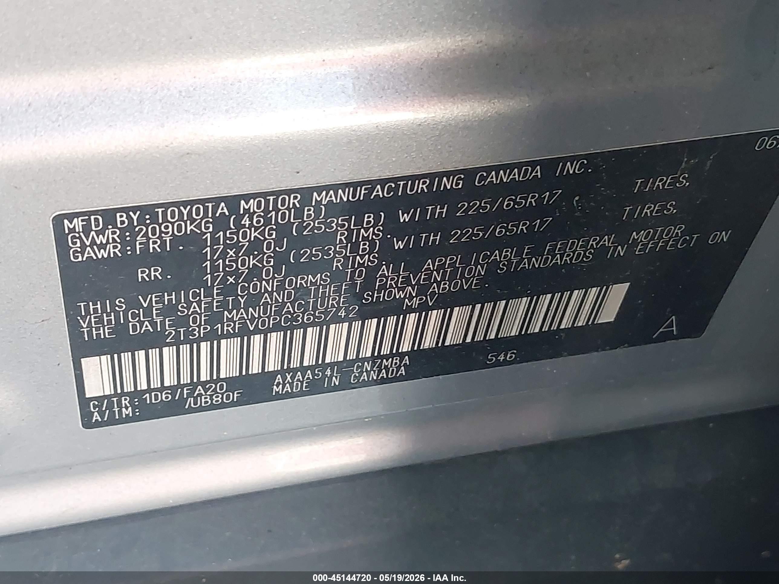 2023 Toyota Rav4 Xle Silver vin: 2T3P1RFV0PC365742