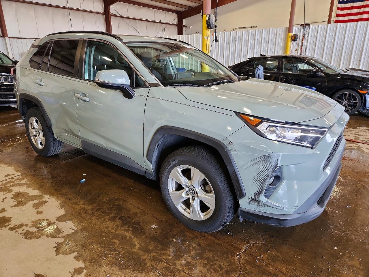 2019 Toyota Rav4 Xle Gray vin: 2T3P1RFV1KC017702