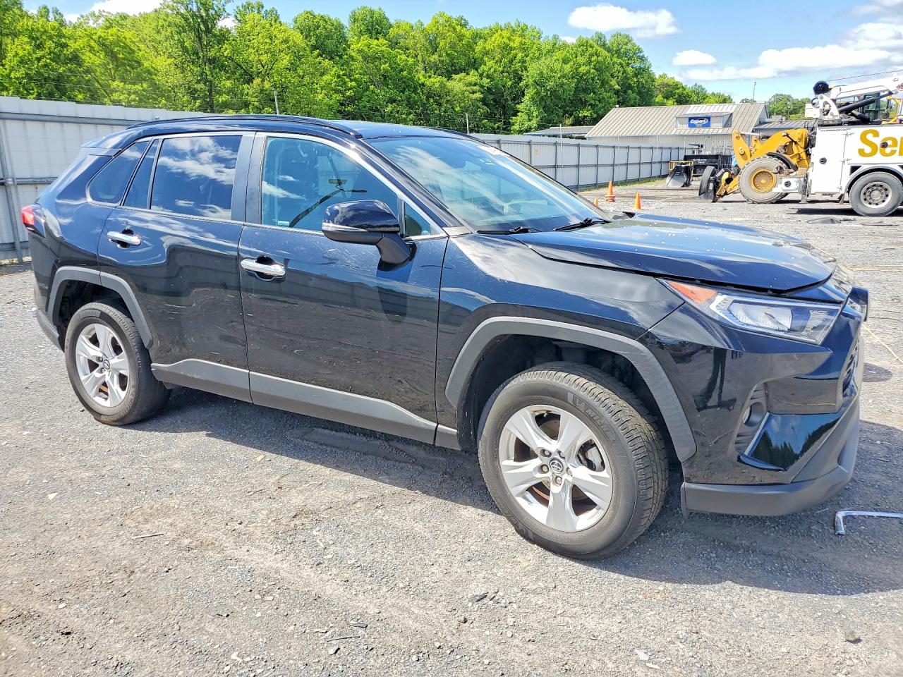 2020 Toyota Rav4 Xle Черный vin: 2T3P1RFV1LC130423
