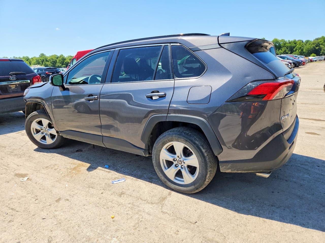 2021 Toyota Rav4 Xle Gray vin: 2T3P1RFV1MW243157