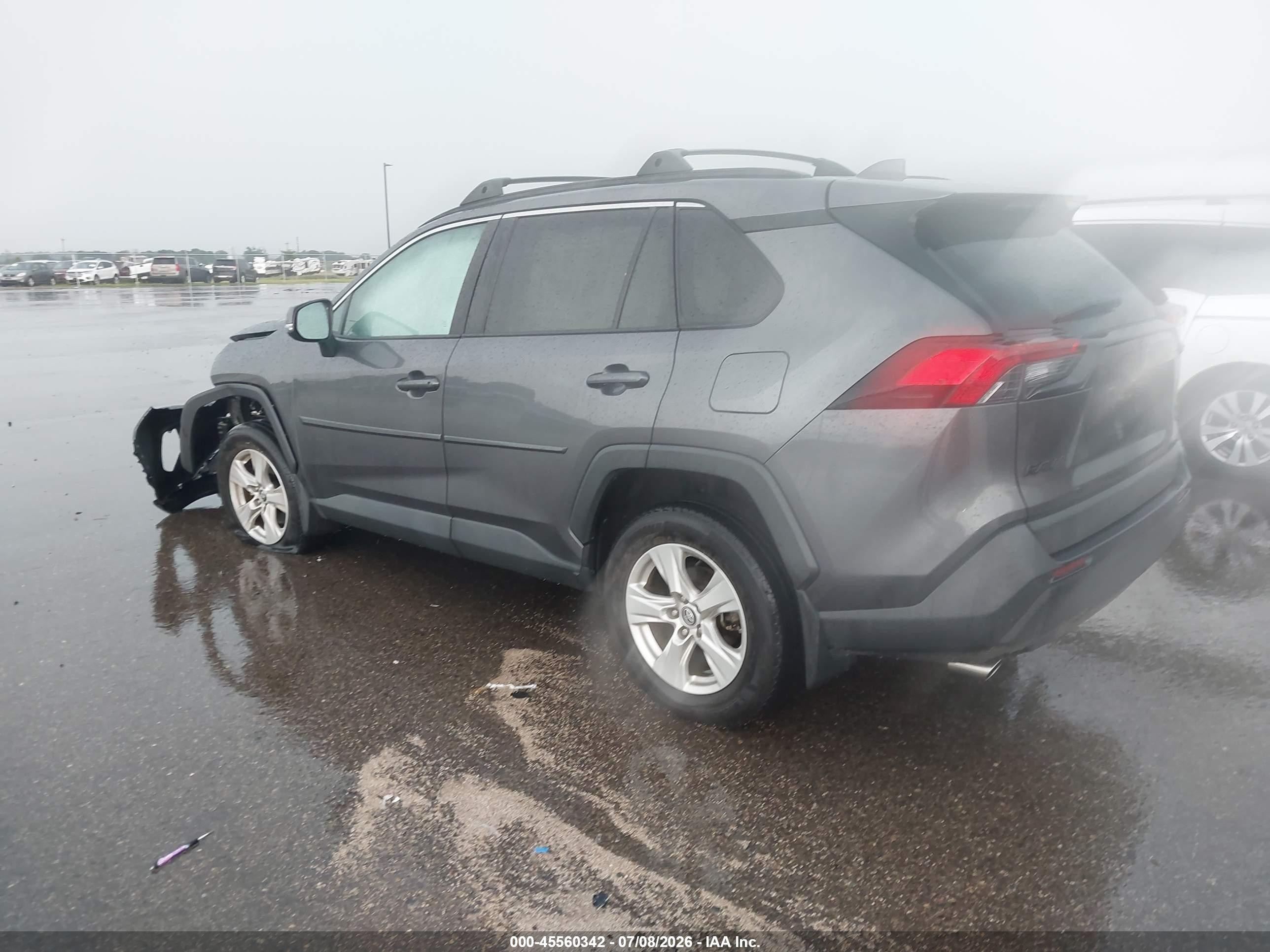 2021 Toyota Rav4 Xle Gray vin: 2T3P1RFV2MC167627