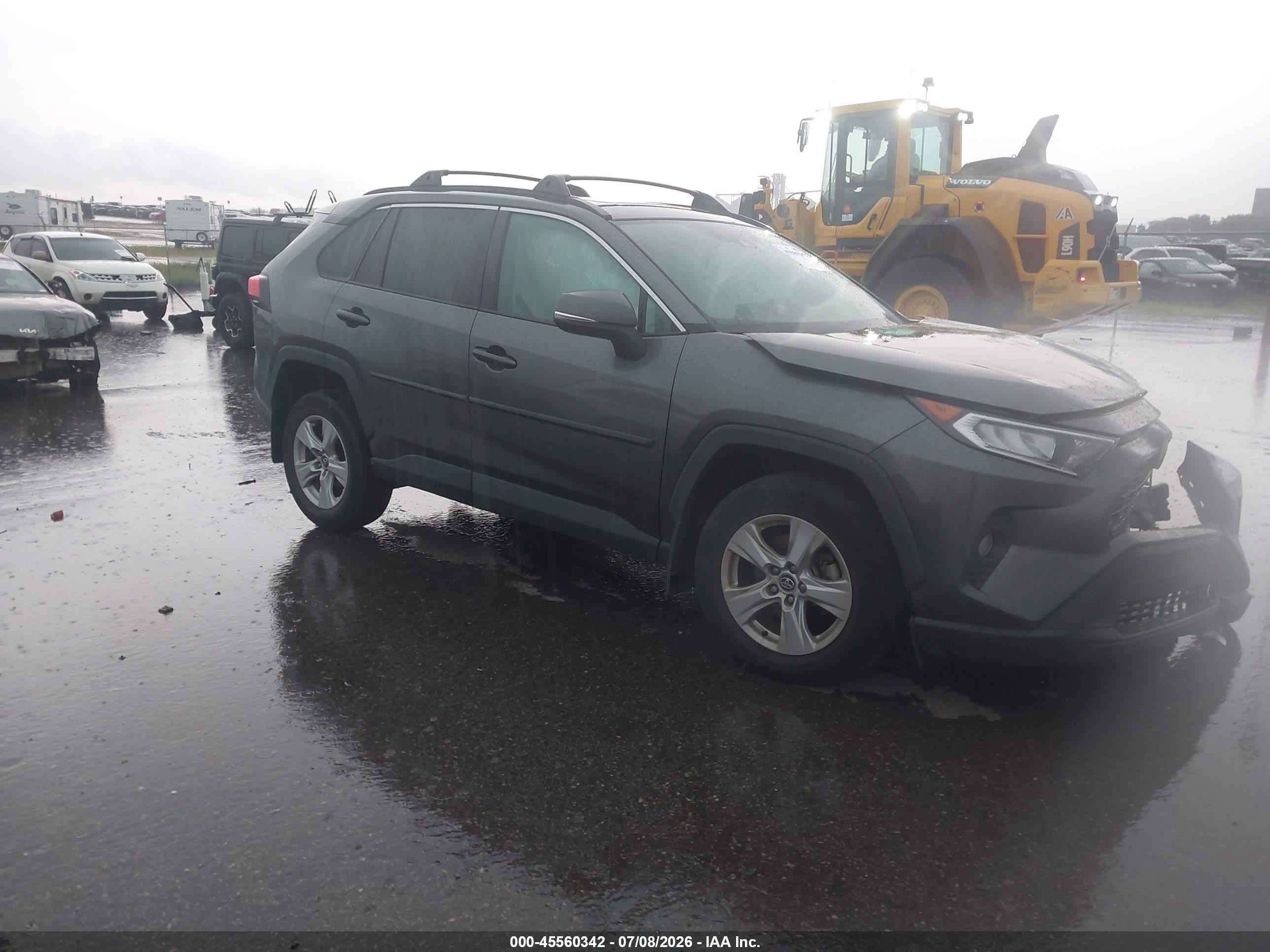 2021 Toyota Rav4 Xle Gray vin: 2T3P1RFV2MC167627