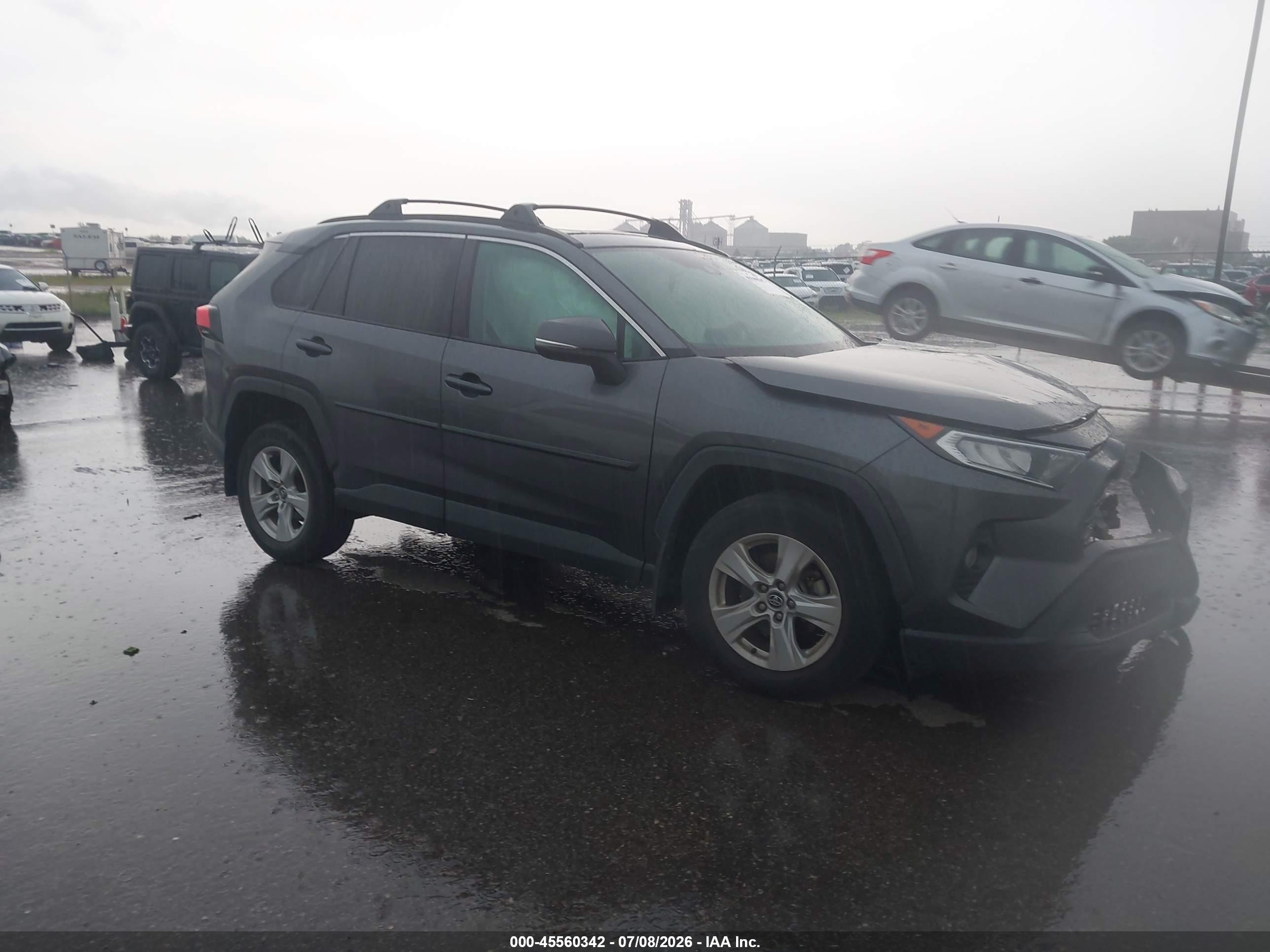 2021 Toyota Rav4 Xle Gray vin: 2T3P1RFV2MC167627