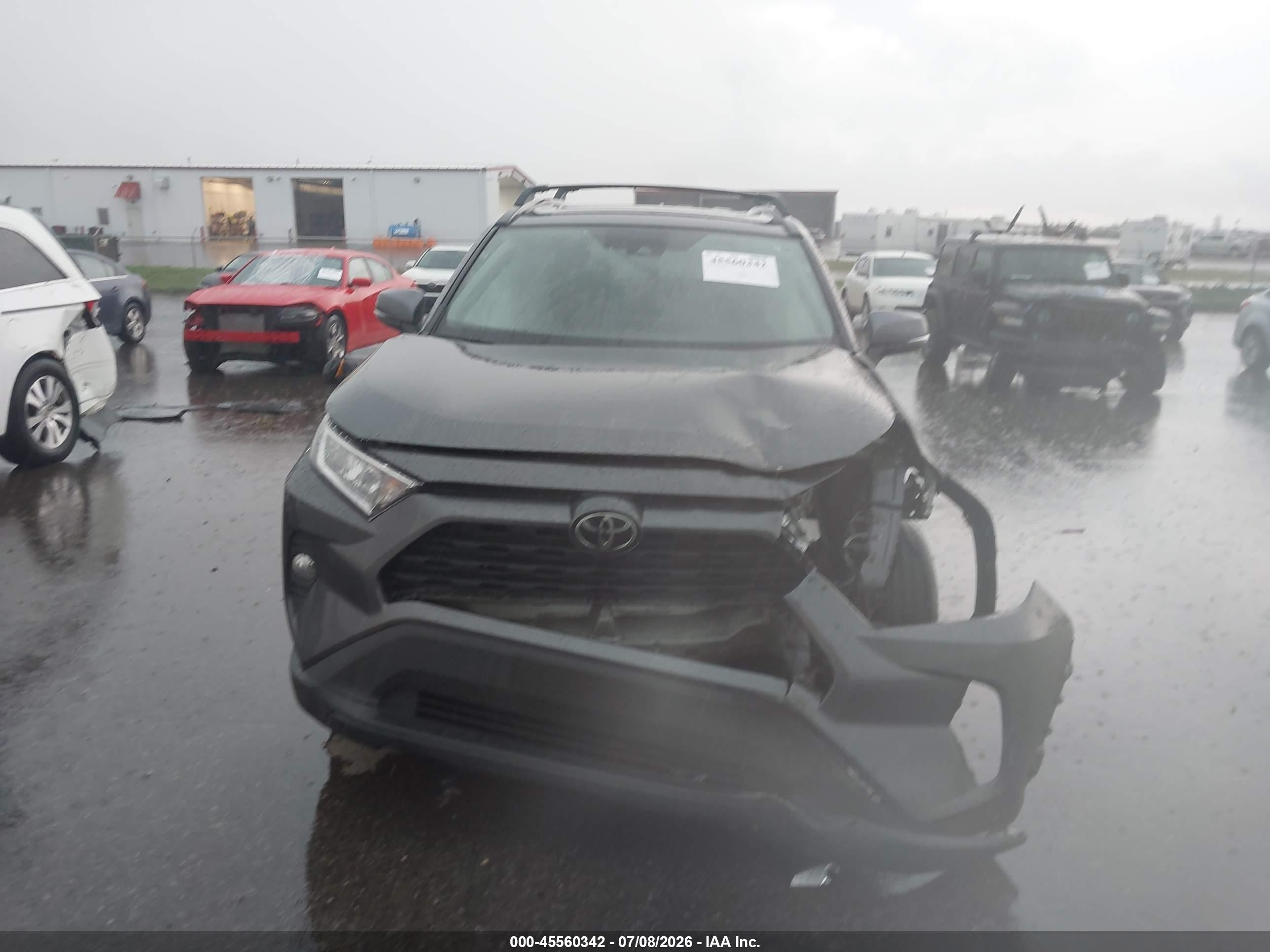 2021 Toyota Rav4 Xle Gray vin: 2T3P1RFV2MC167627