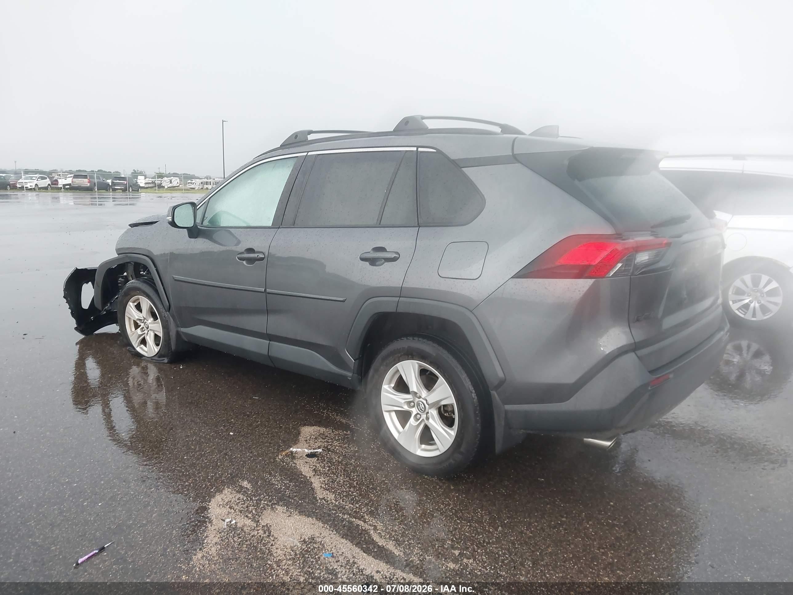 2021 Toyota Rav4 Xle Gray vin: 2T3P1RFV2MC167627