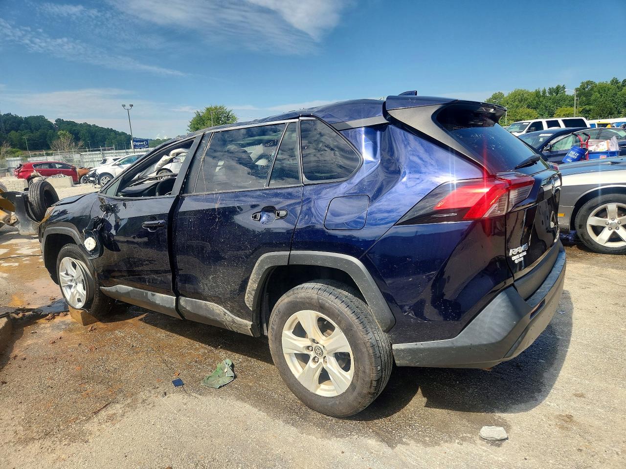 2021 Toyota Rav4 Xle Синий vin: 2T3P1RFV3MW207261