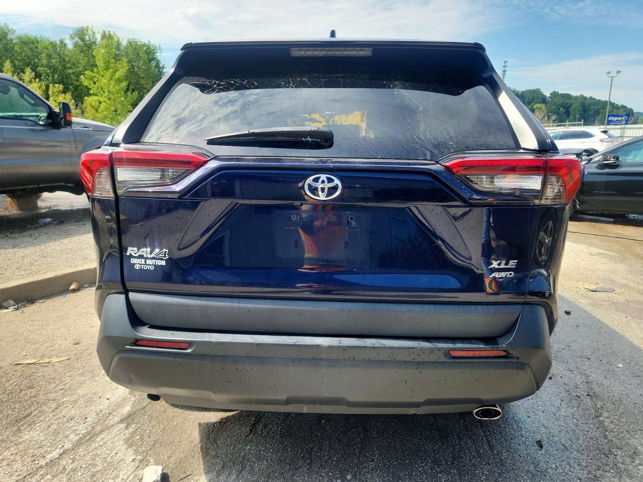 2021 Toyota Rav4 Xle Синий vin: 2T3P1RFV3MW207261