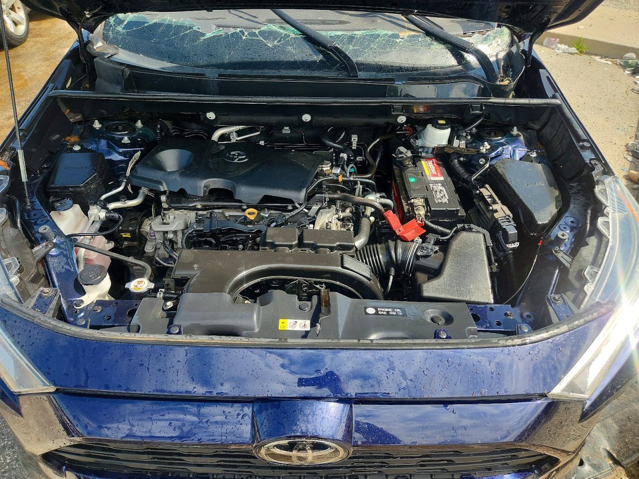 2021 Toyota Rav4 Xle Синий vin: 2T3P1RFV3MW207261