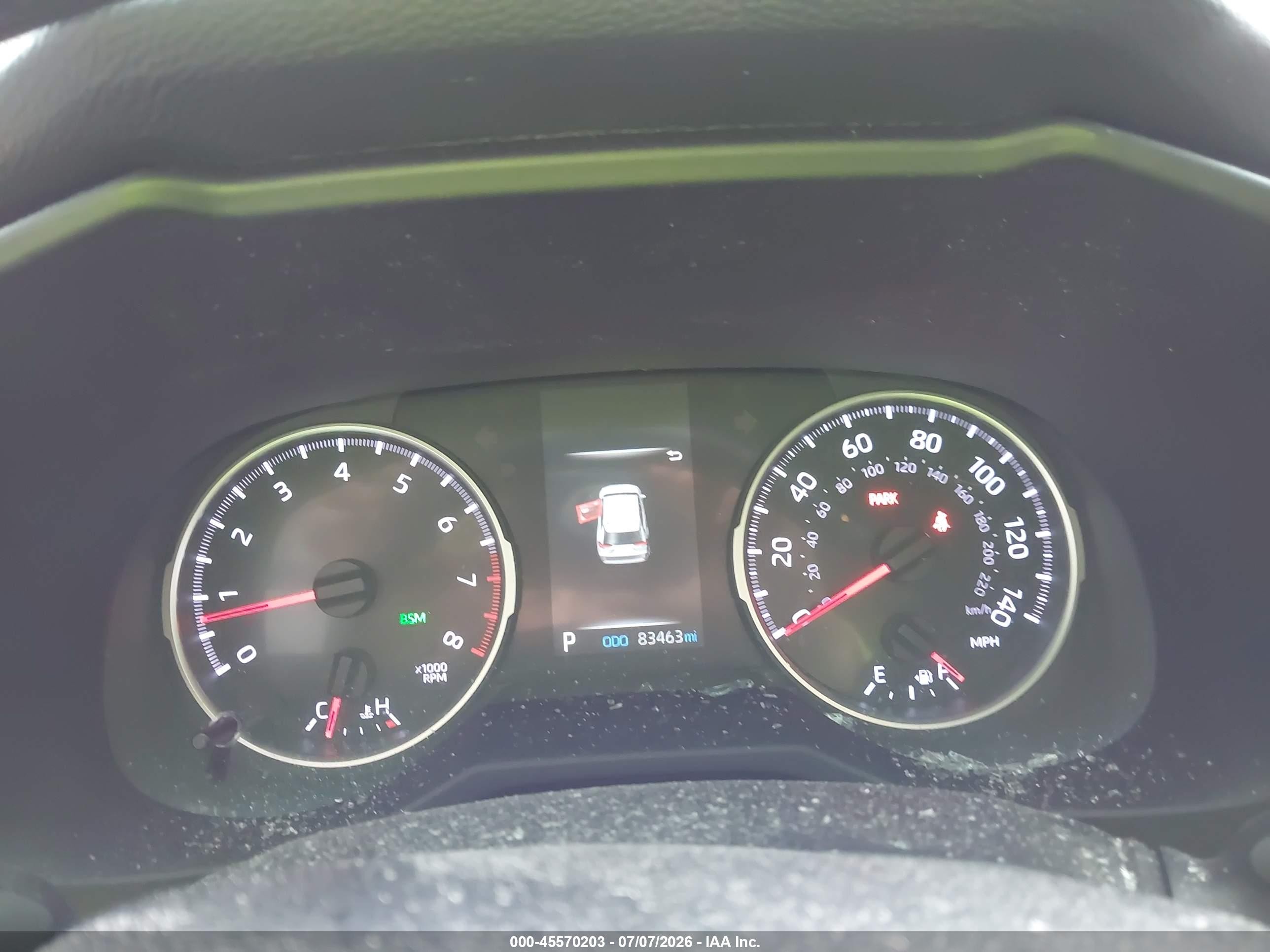 2020 Toyota Rav4 Xle Blue vin: 2T3P1RFV4LW117437