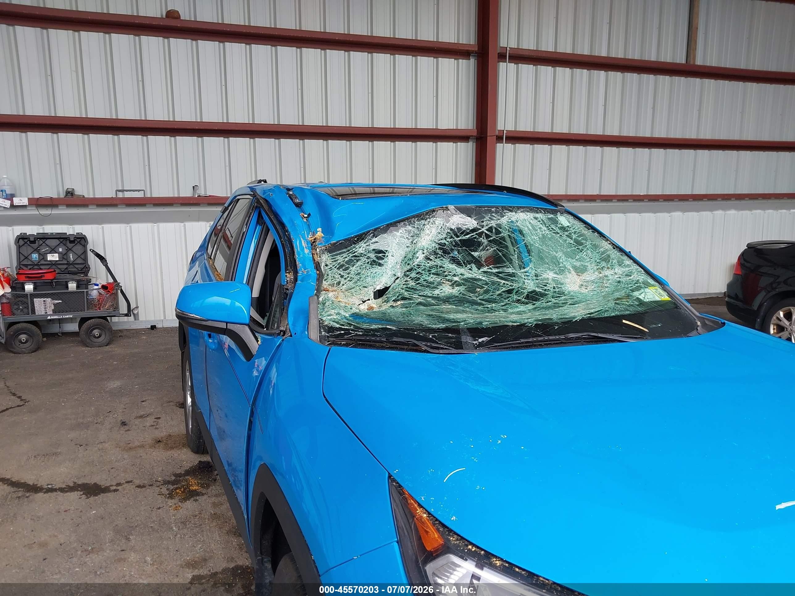 2020 Toyota Rav4 Xle Blue vin: 2T3P1RFV4LW117437