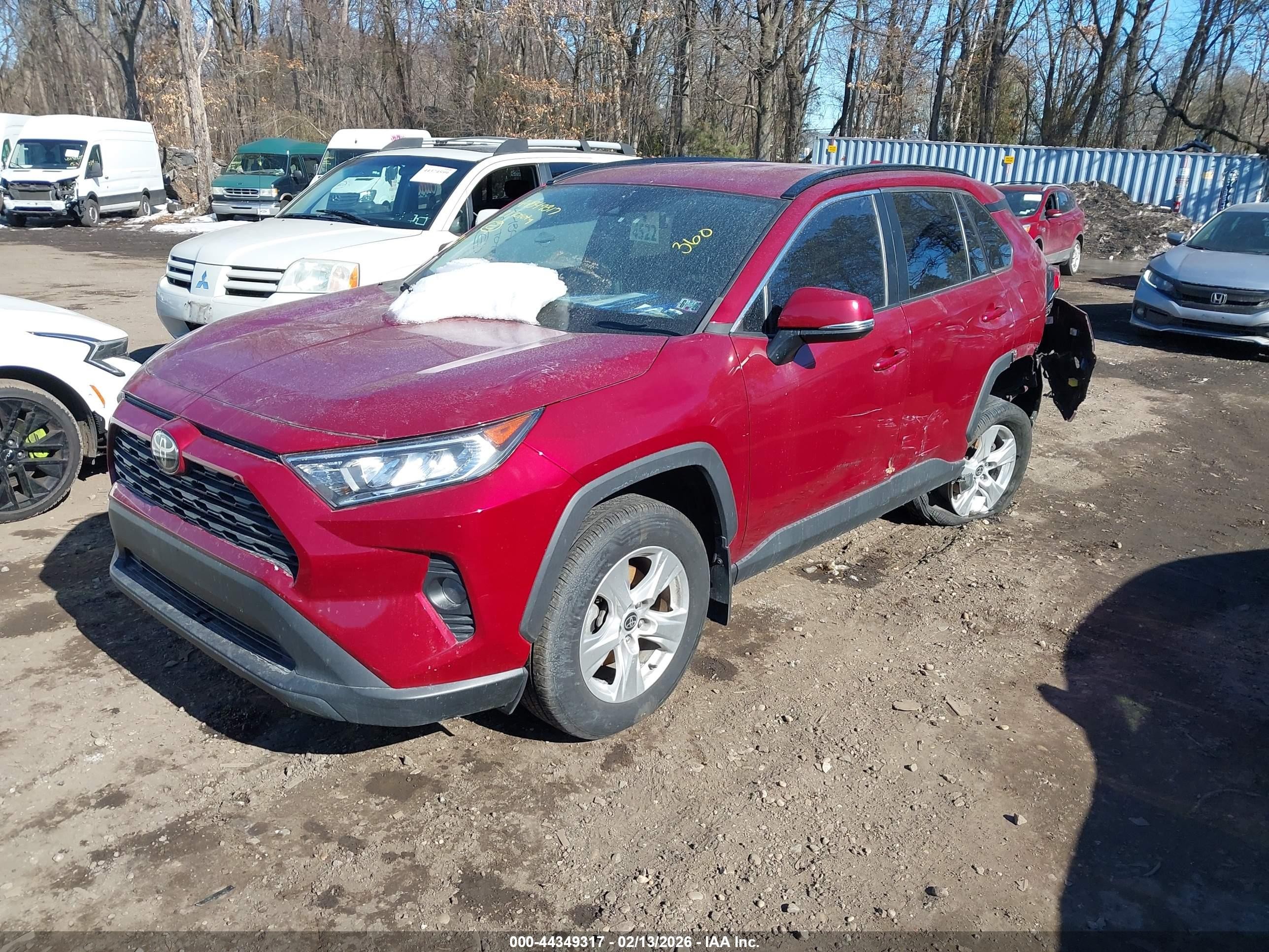 2021 Toyota Rav4 Xle Red vin: 2T3P1RFV4MW238731