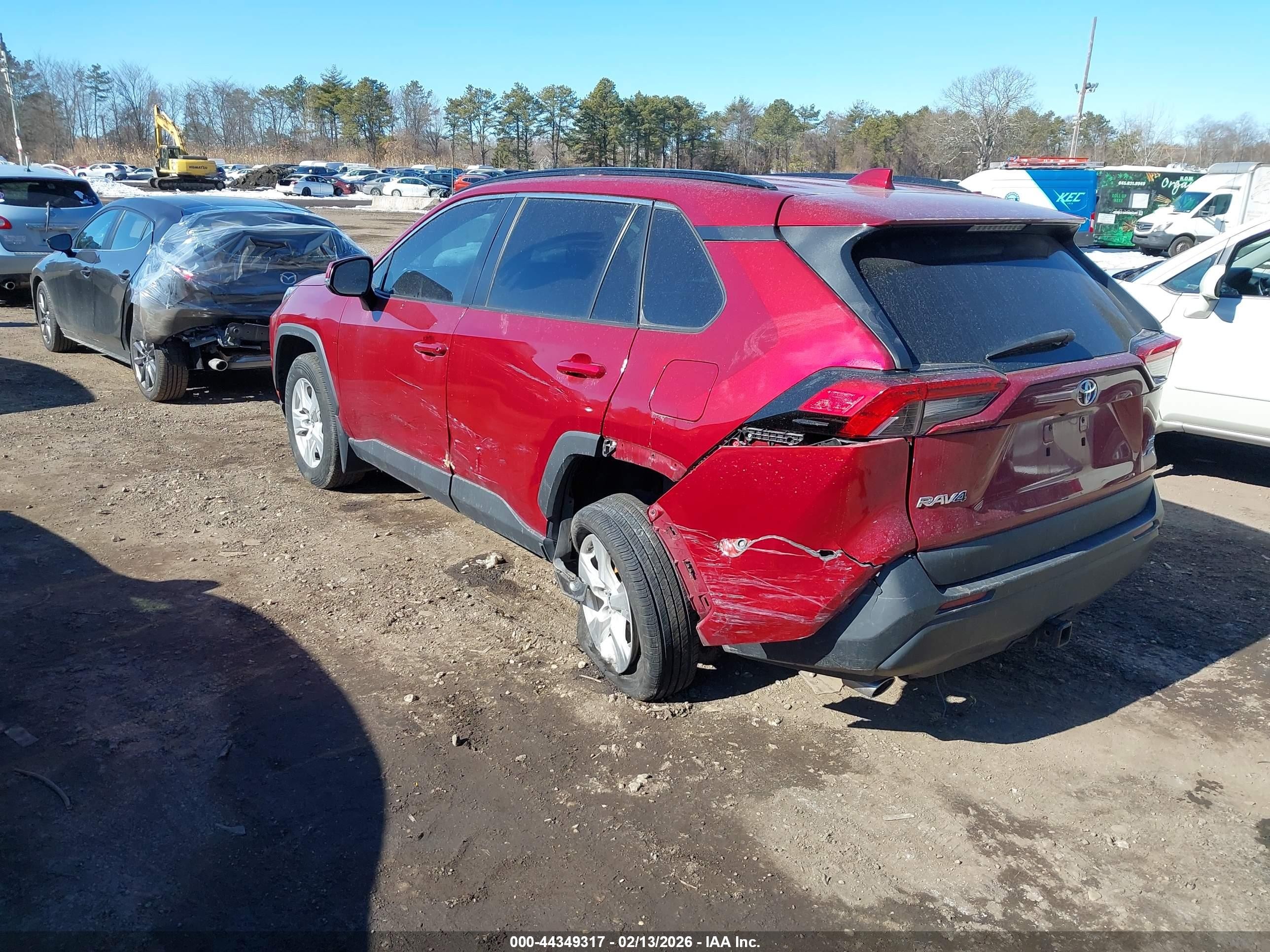 2021 Toyota Rav4 Xle Red vin: 2T3P1RFV4MW238731