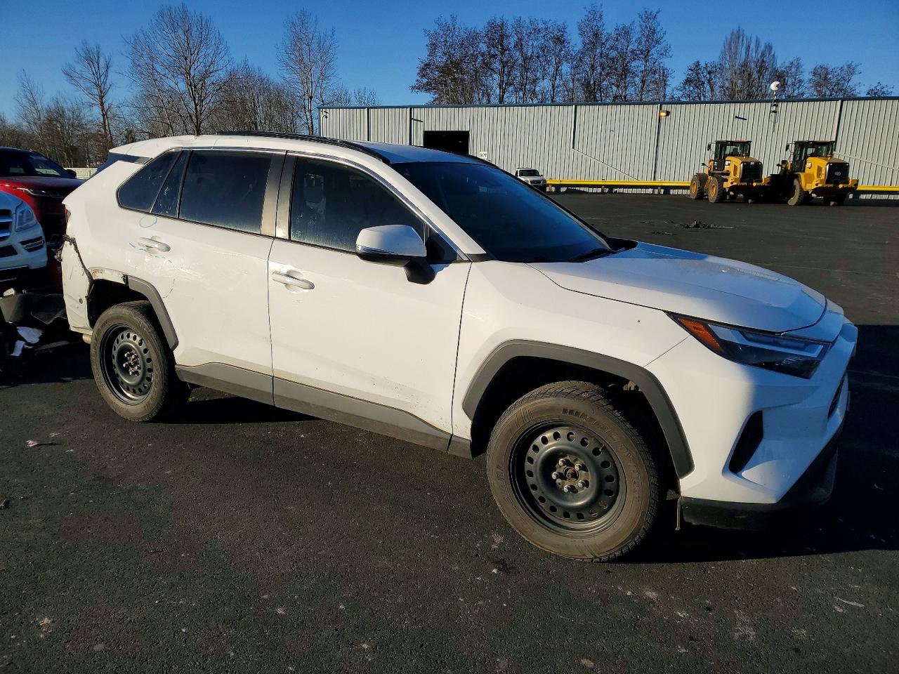 2022 Toyota Rav4 Xle White vin: 2T3P1RFV4NC288421