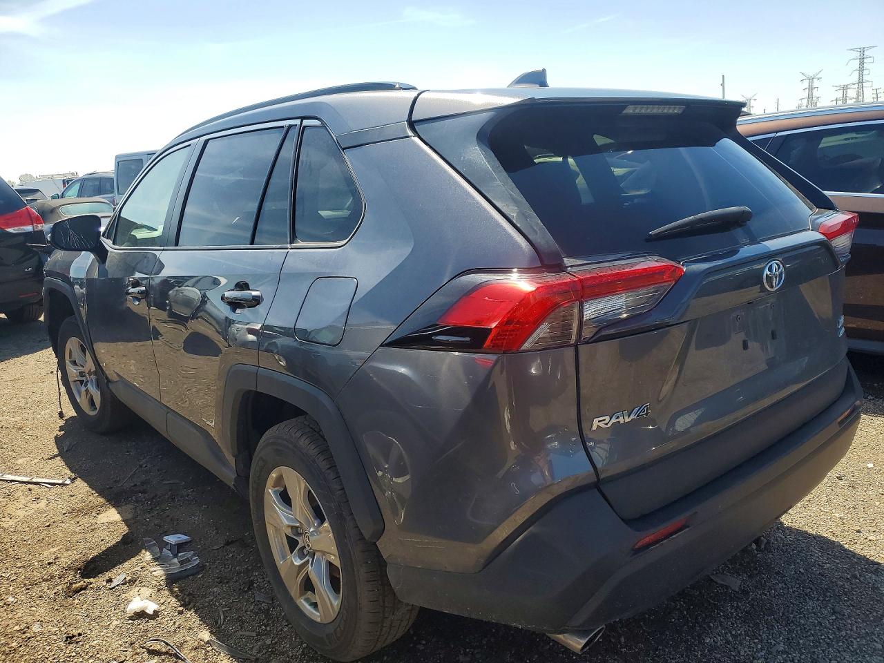 2022 Toyota Rav4 Xle Gray vin: 2T3P1RFV4NC305038