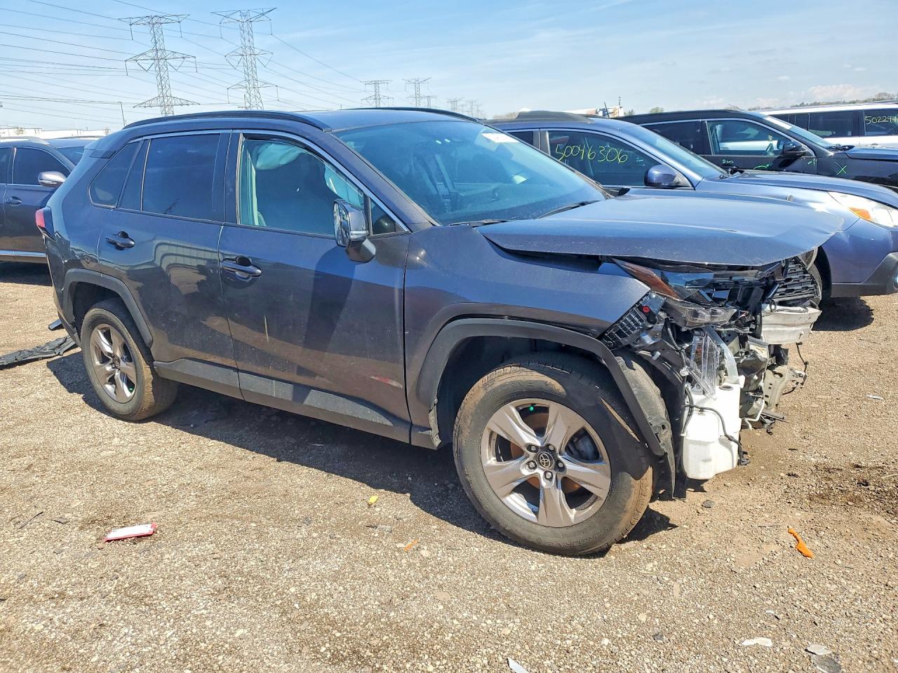 2022 Toyota Rav4 Xle Gray vin: 2T3P1RFV4NC305038