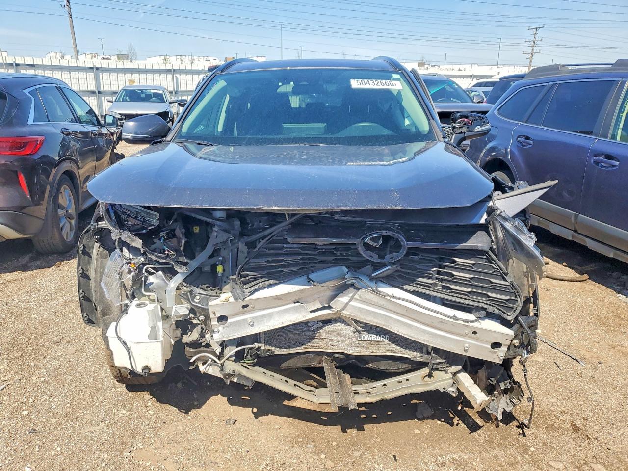 2022 Toyota Rav4 Xle Gray vin: 2T3P1RFV4NC305038