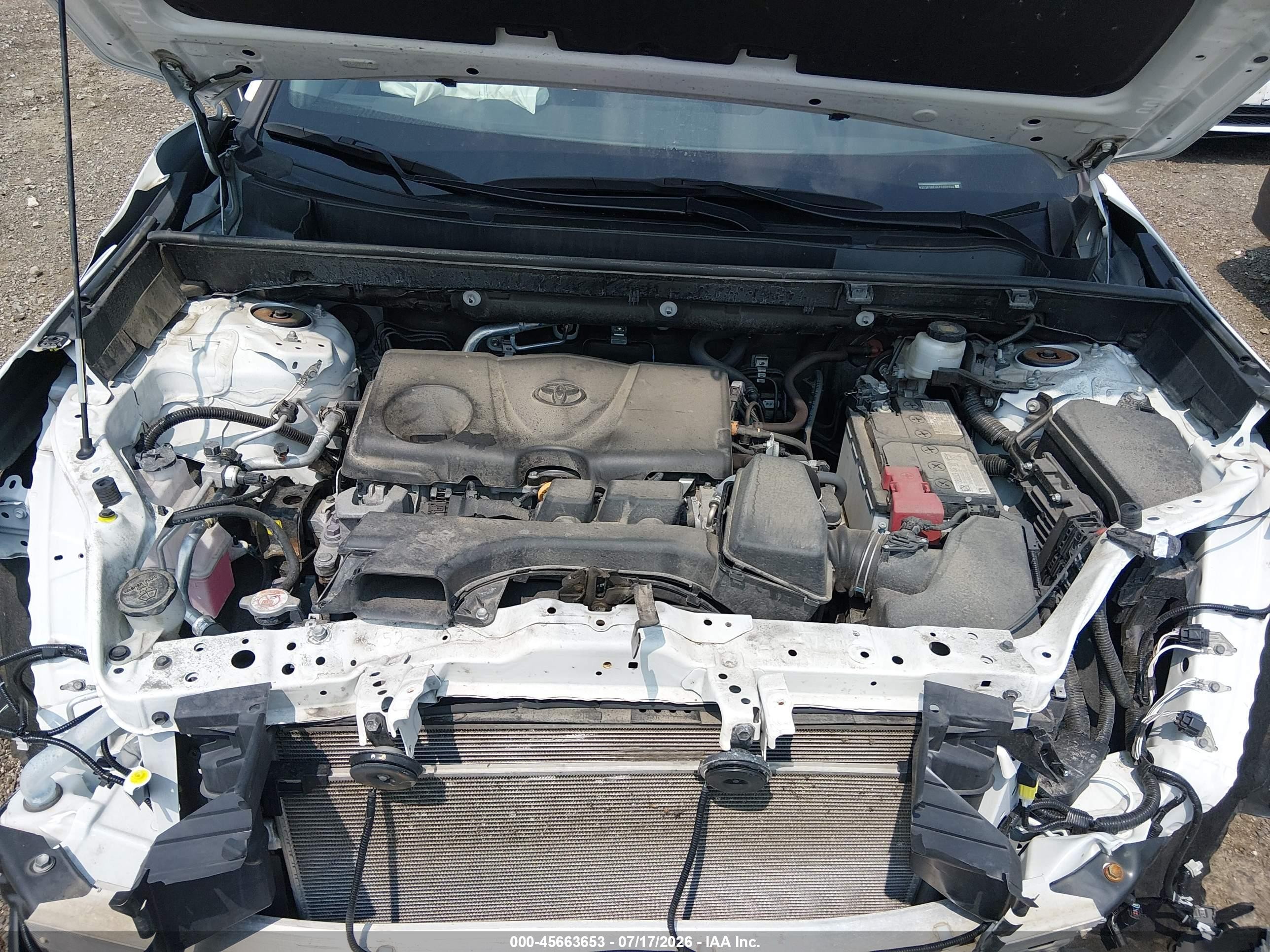 2023 Toyota Rav4 Xle White vin: 2T3P1RFV4PC332596