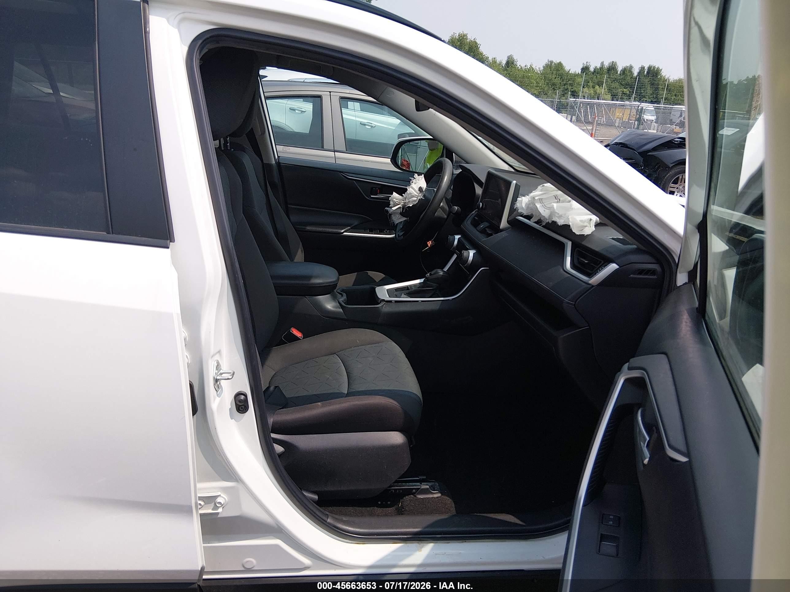 2023 Toyota Rav4 Xle White vin: 2T3P1RFV4PC332596