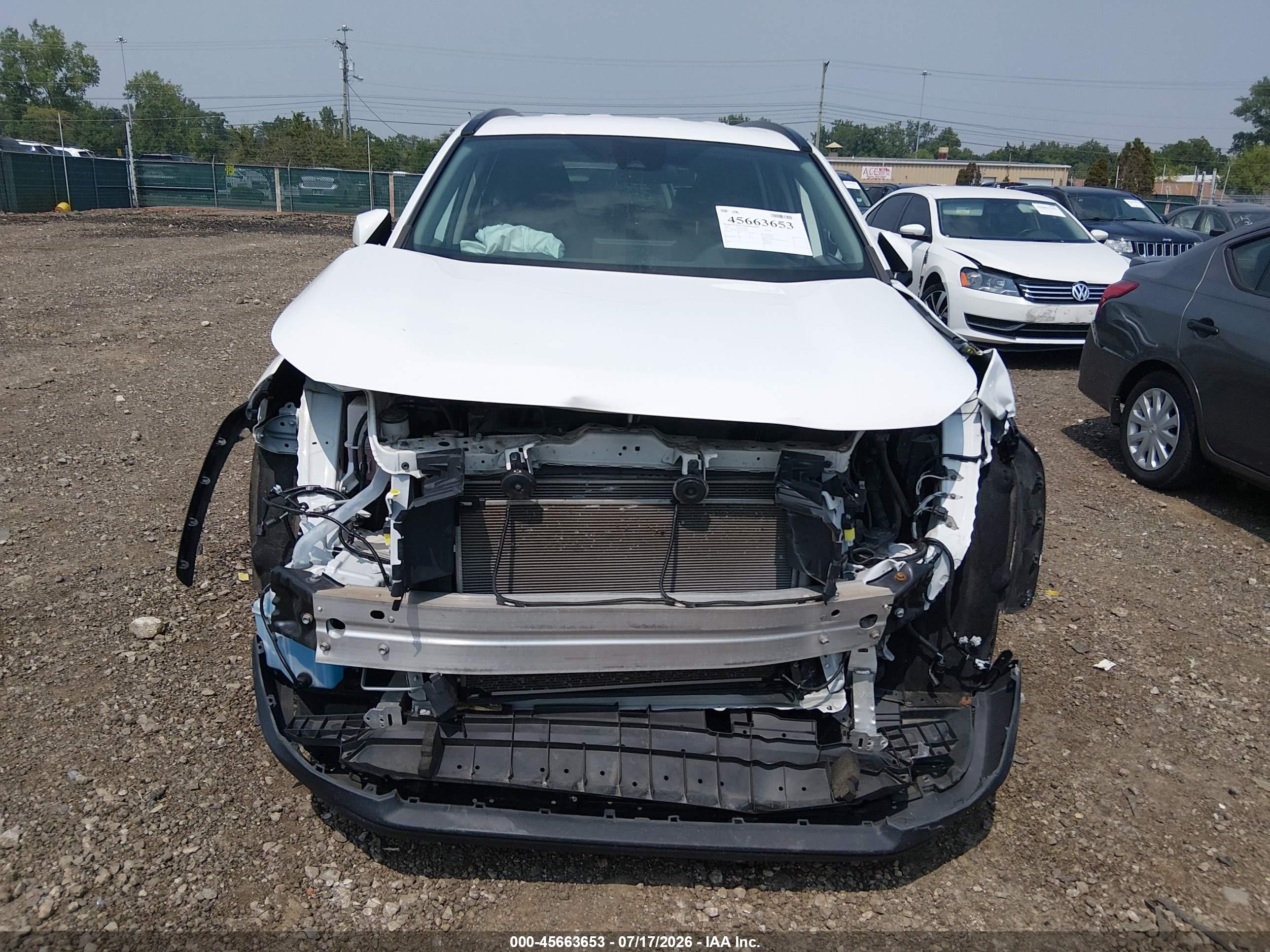 2023 Toyota Rav4 Xle White vin: 2T3P1RFV4PC332596