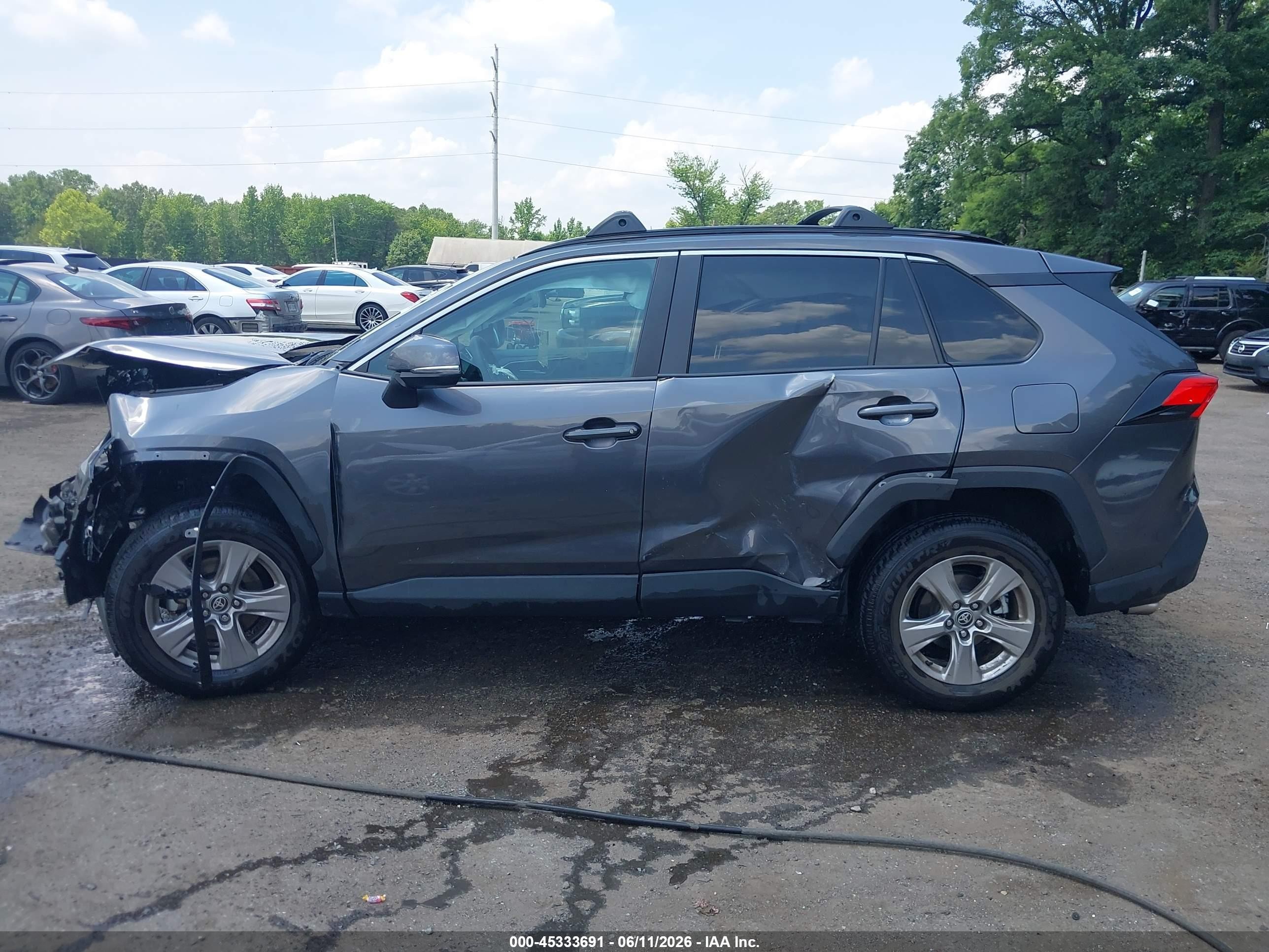 2025 Toyota Rav4 Xle Gray vin: 2T3P1RFV4SC550031