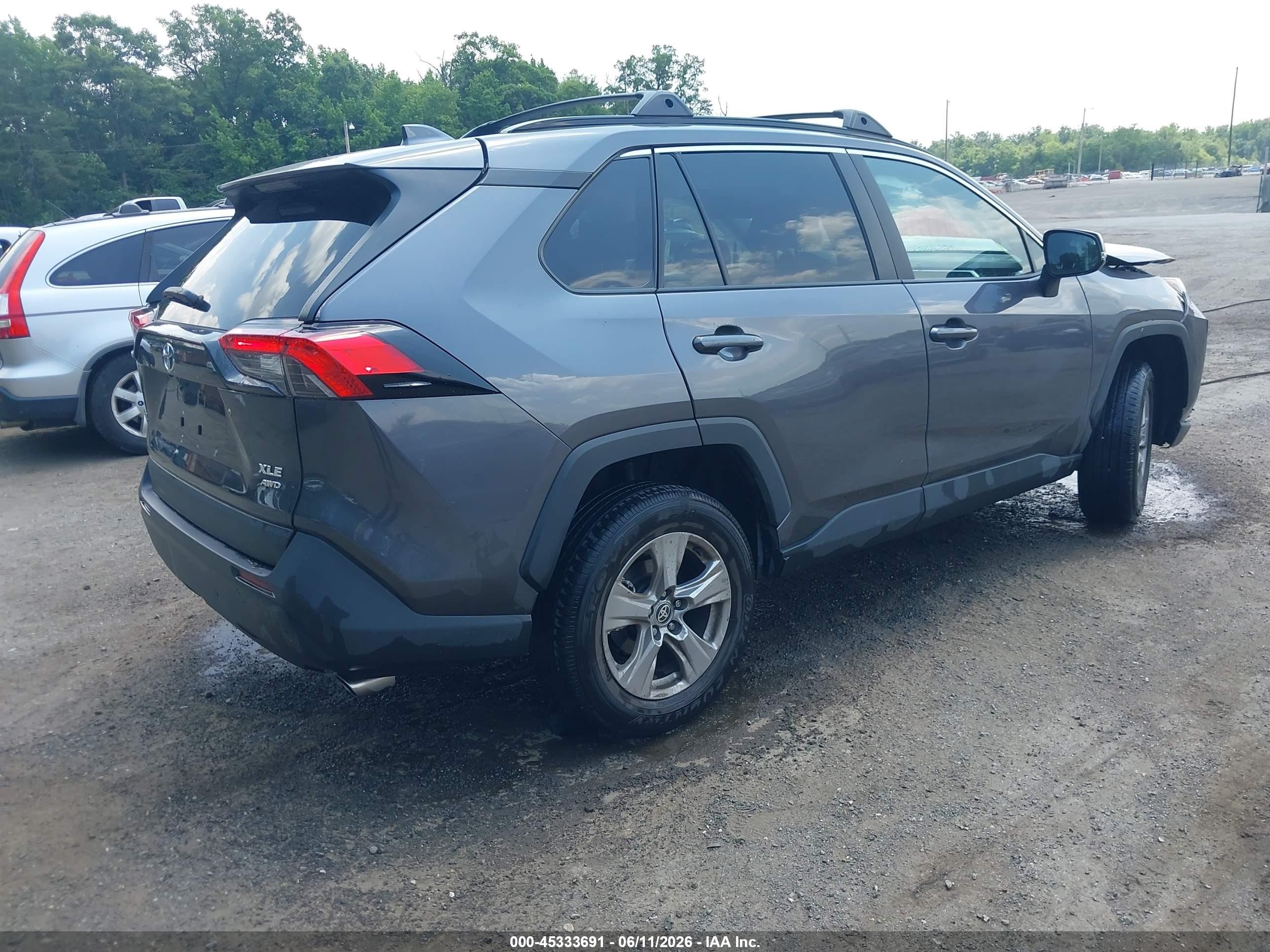 2025 Toyota Rav4 Xle Gray vin: 2T3P1RFV4SC550031