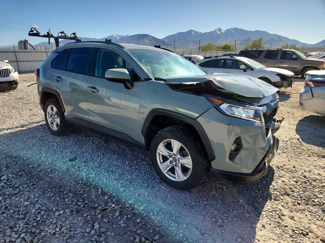 2020 Toyota Rav4 Xle Green vin: 2T3P1RFV5LC098933