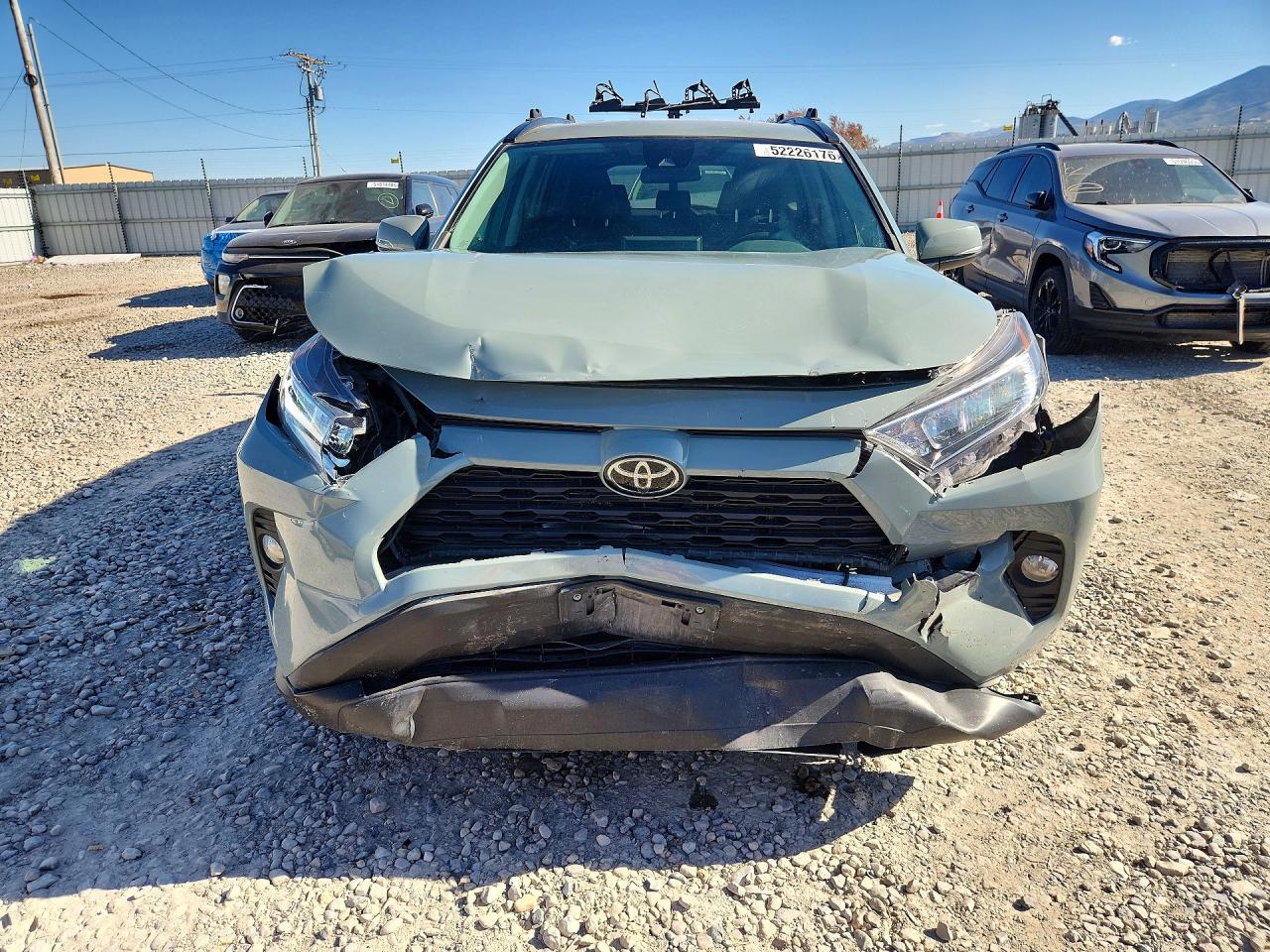 2020 Toyota Rav4 Xle Green vin: 2T3P1RFV5LC098933