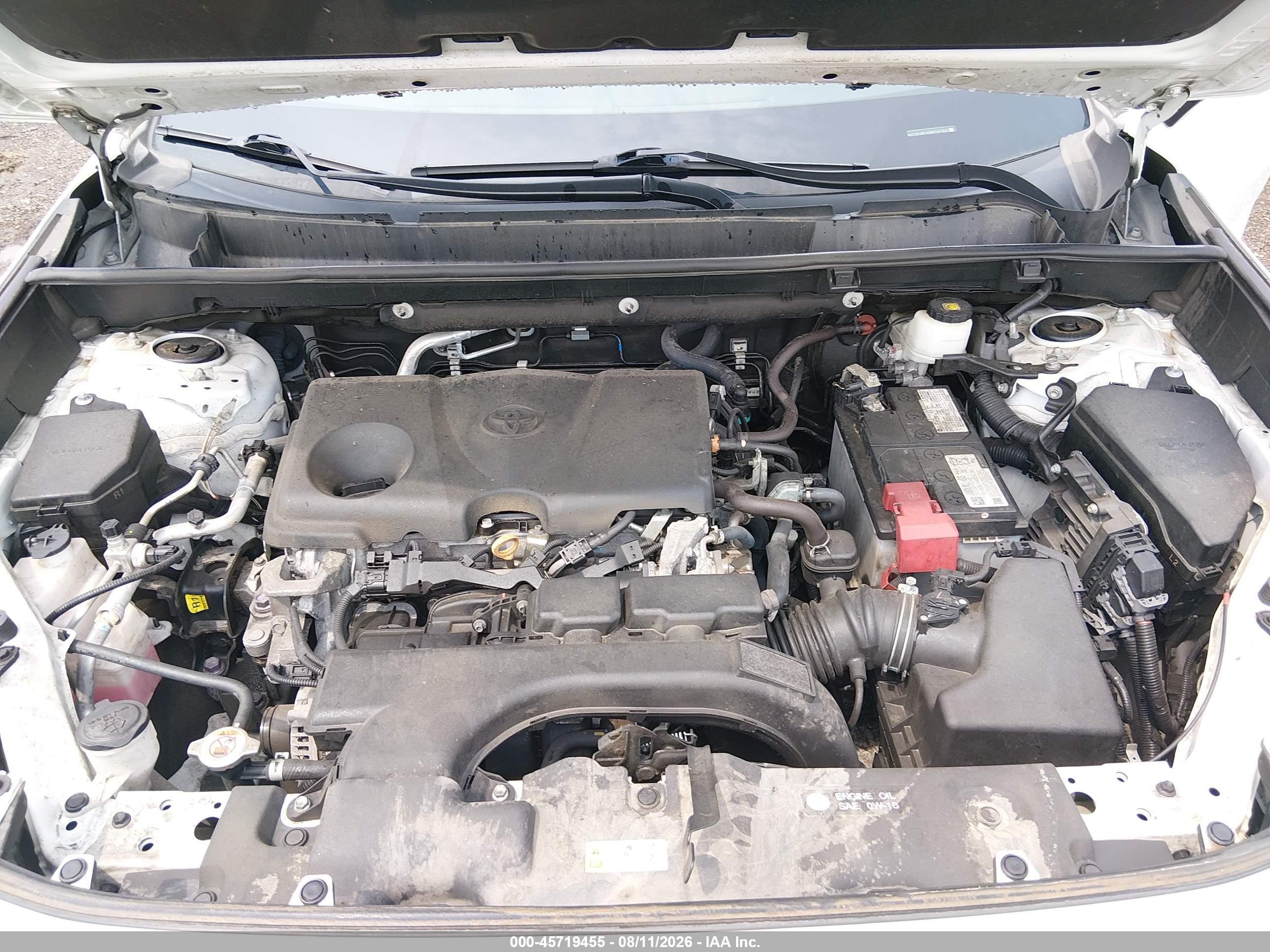 2021 Toyota Rav4 Xle Белый vin: 2T3P1RFV5MC227352