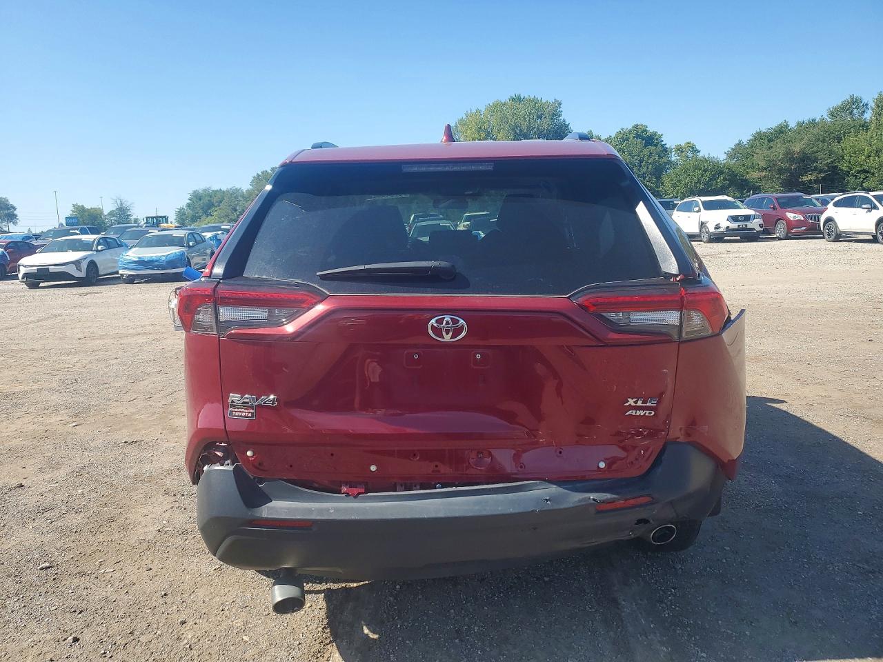 2022 Toyota Rav4 Xle Red vin: 2T3P1RFV6NW254544