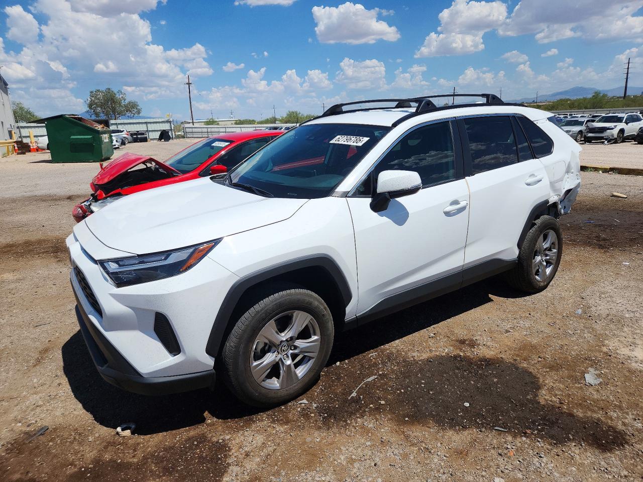 2024 Toyota Rav4 Xle Белый vin: 2T3P1RFV6RC489131