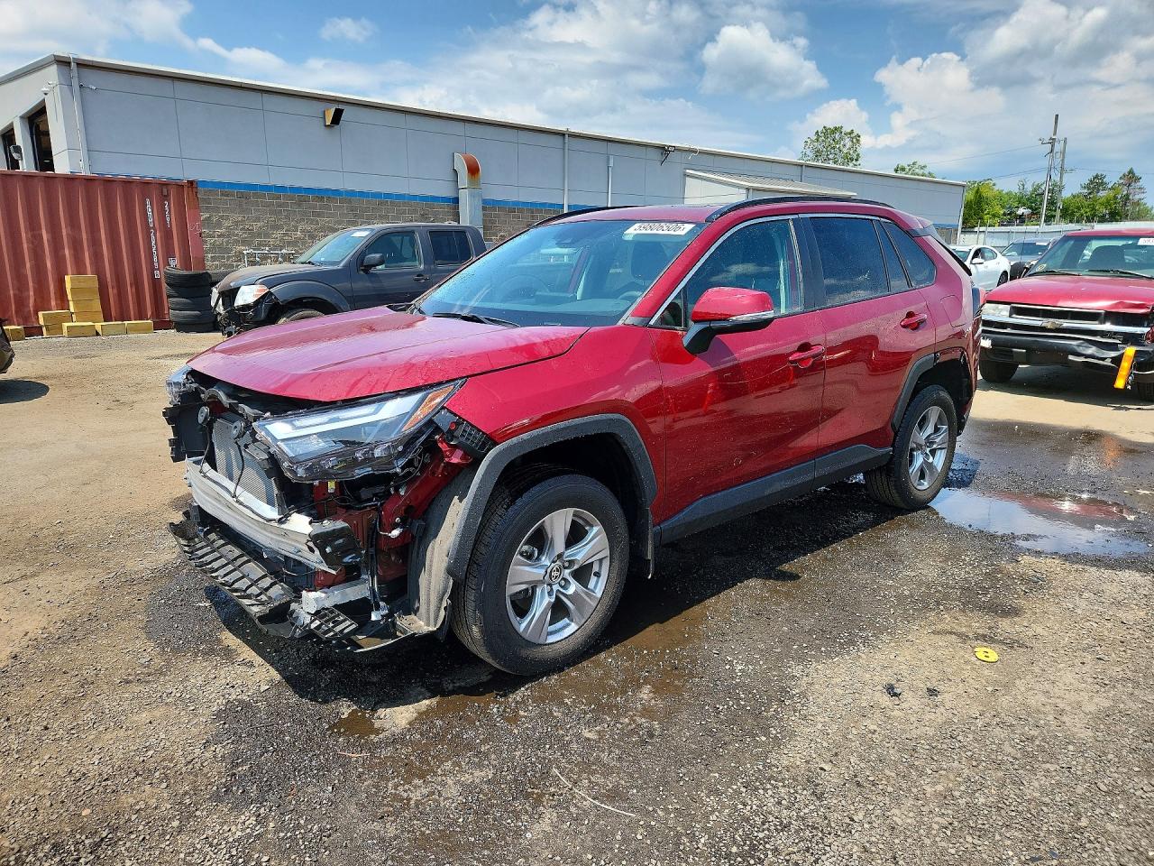 2024 Toyota Rav4 Xle Burgundy vin: 2T3P1RFV6RW474692