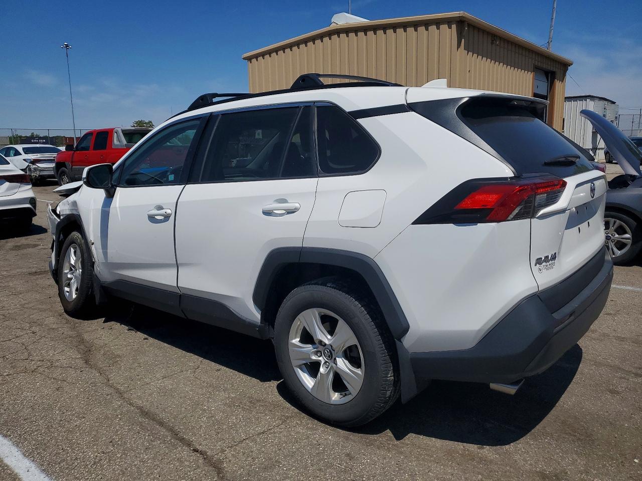 2020 Toyota Rav4 Xle White vin: 2T3P1RFV7LW133230