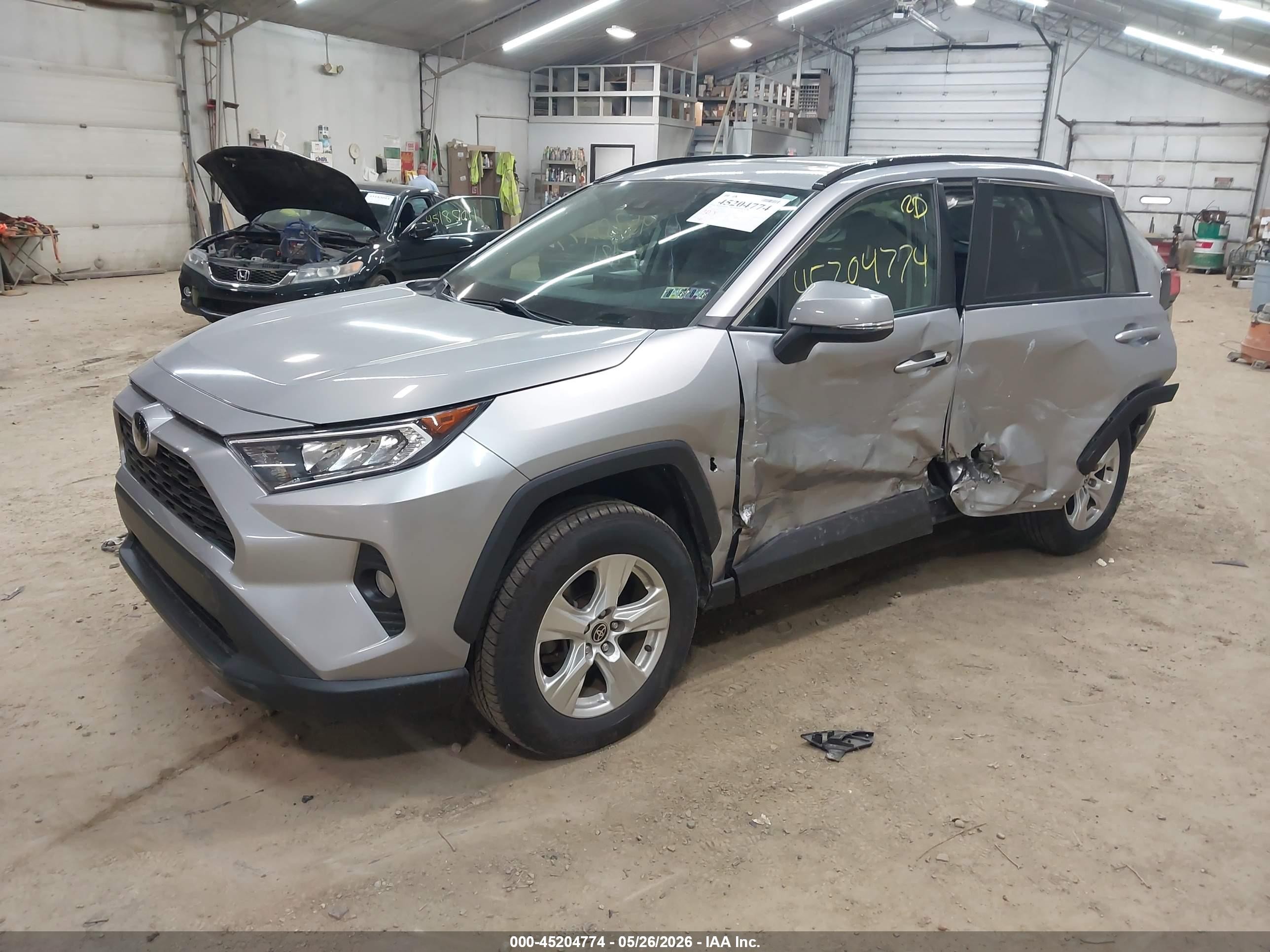 2021 Toyota Rav4 Xle Silver vin: 2T3P1RFV7MC215719