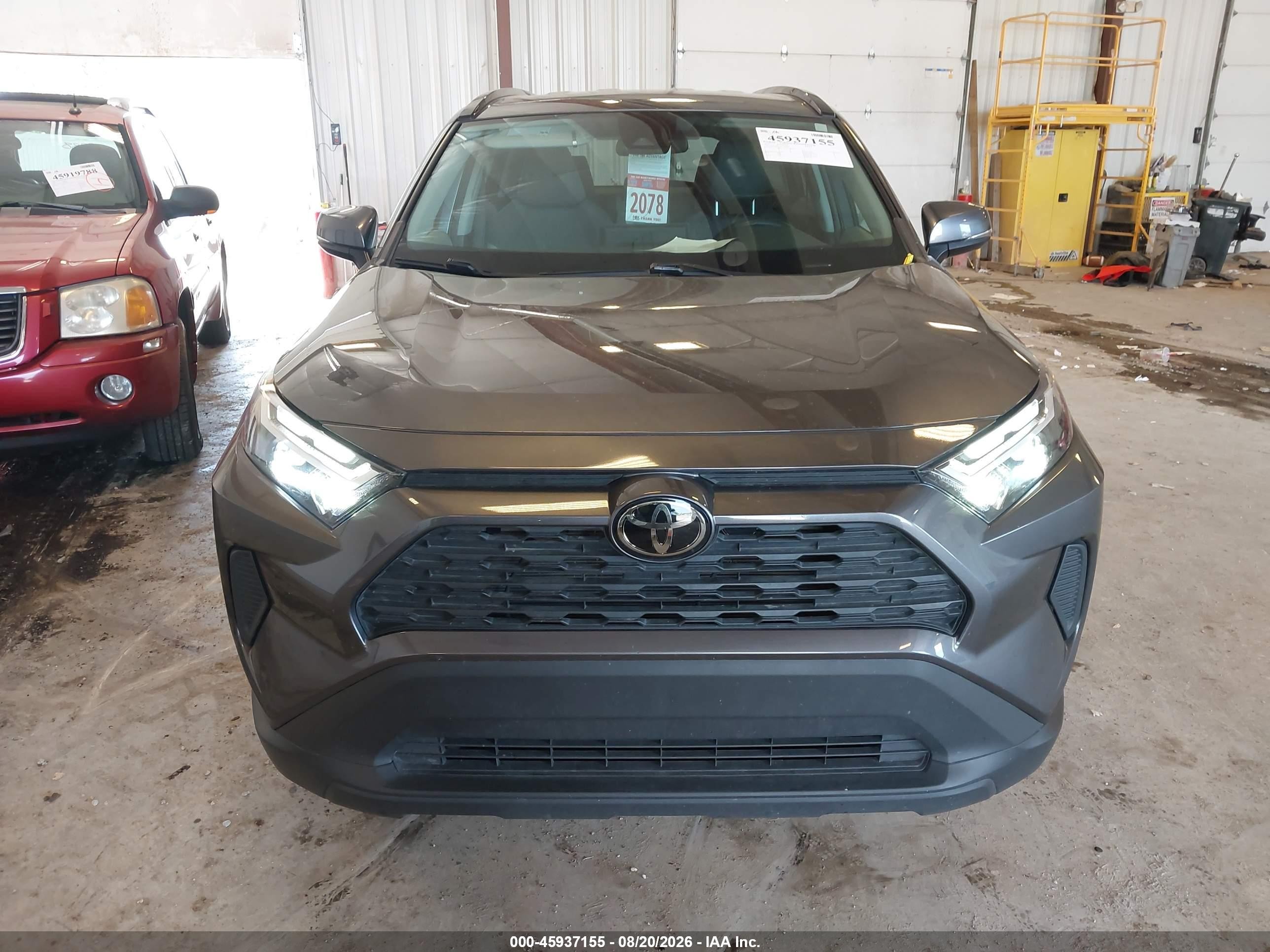 2022 Toyota Rav4 Xle Gray vin: 2T3P1RFV7NC311626