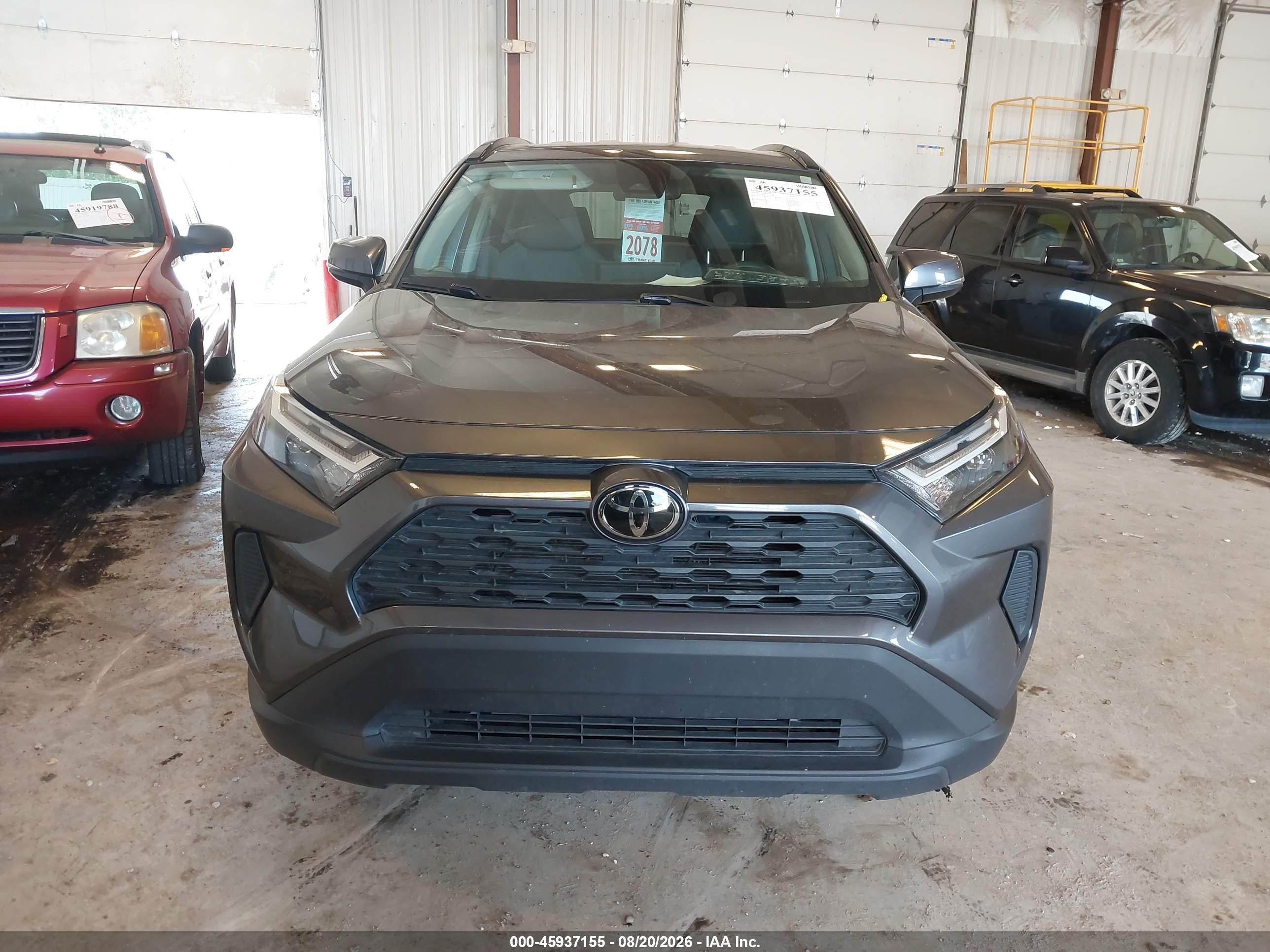 2022 Toyota Rav4 Xle Gray vin: 2T3P1RFV7NC311626