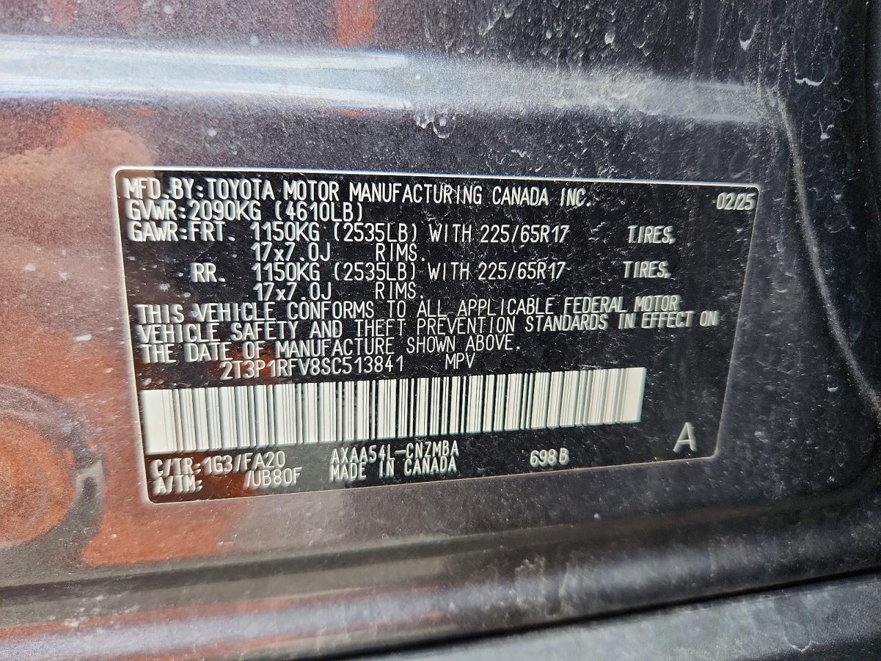 2025 Toyota Rav4 Xle Gray vin: 2T3P1RFV8SC513841