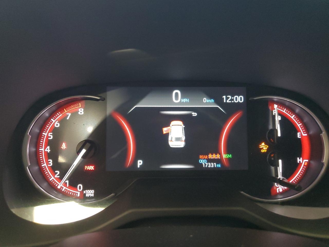 2025 Toyota Rav4 Xle Черный vin: 2T3P1RFV8SW556252 Damage: Warning - Collision Avoidance, On, Unacceptable