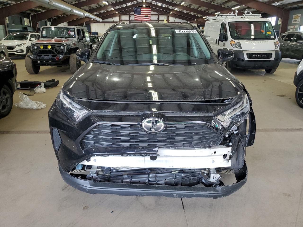 2025 Toyota Rav4 Xle Черный vin: 2T3P1RFV8SW556252 Damage: Front Bumper Reinforcement, Broken, Replacement Required